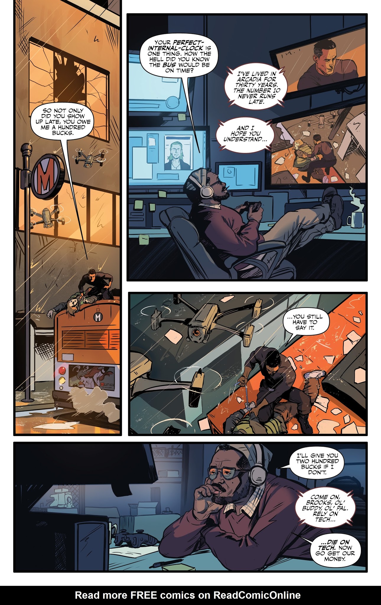 Read online Alien Bounty Hunter comic -  Issue #1 - 9