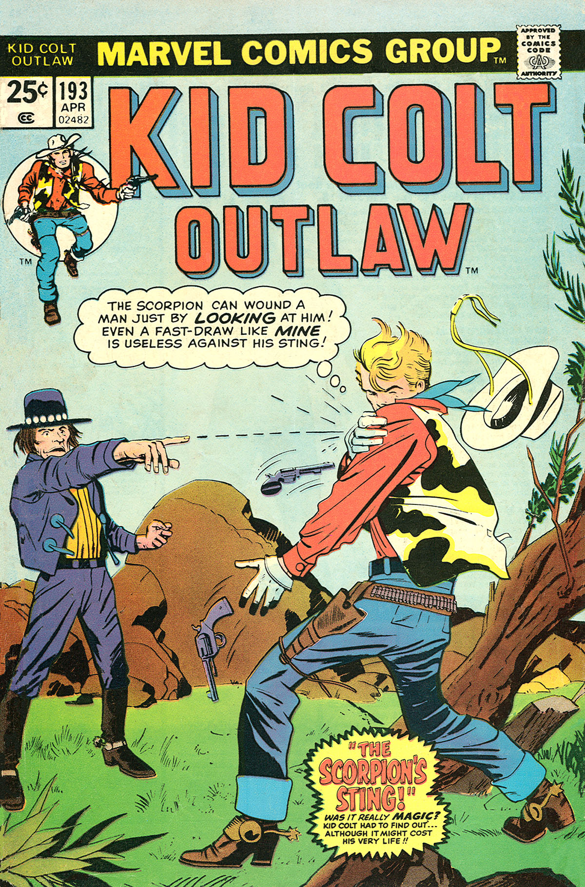 Read online Kid Colt Outlaw comic -  Issue #193 - 1