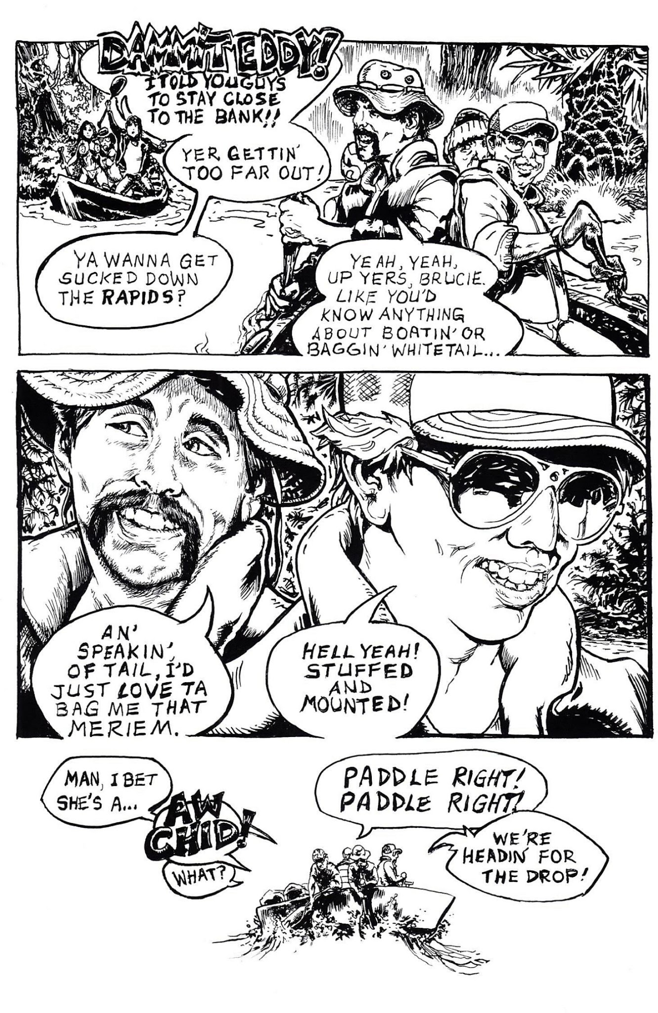 Read online Cavewoman: Mutation comic -  Issue #1 - 4