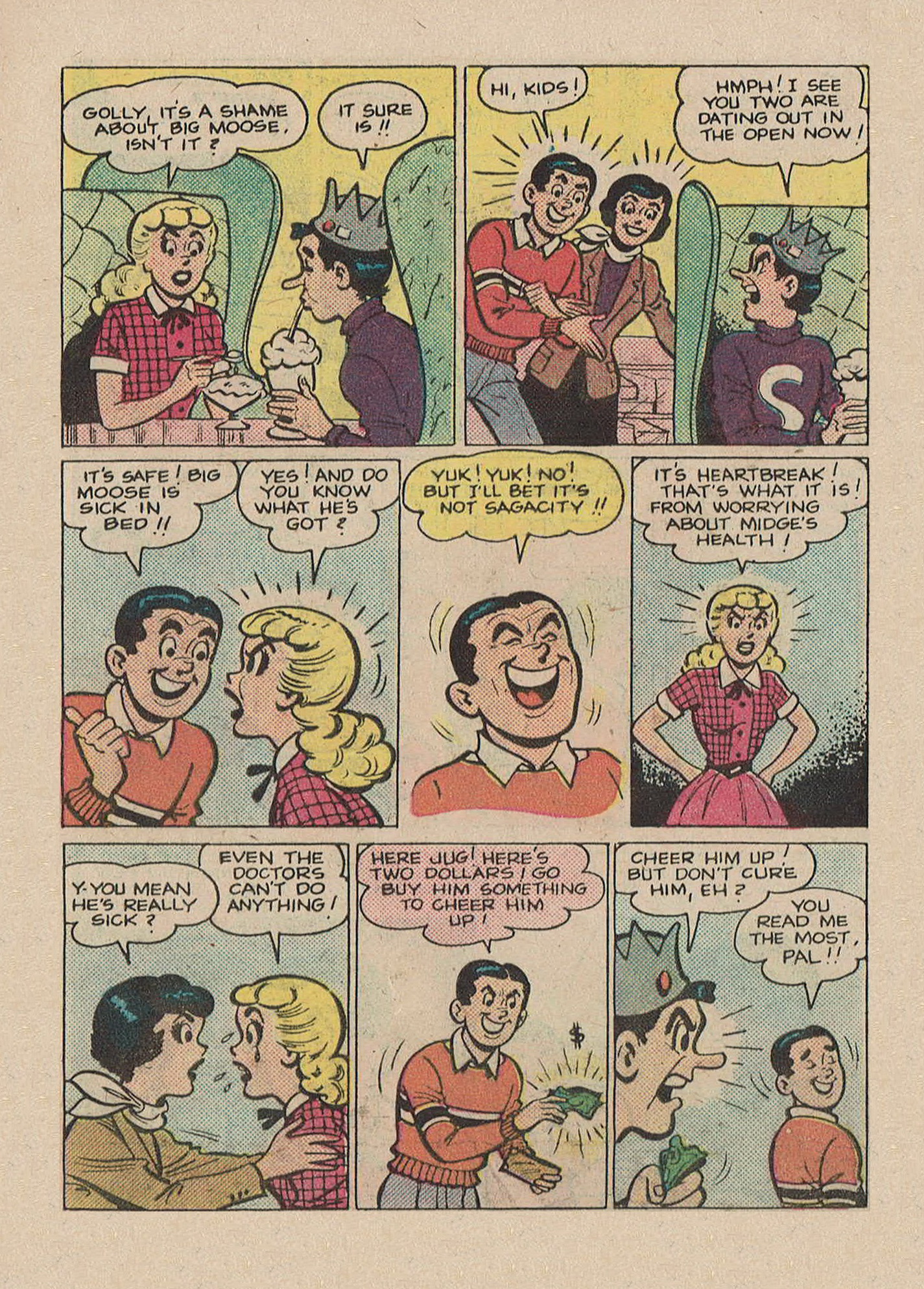 Read online Archie Digest Magazine comic -  Issue #55 - 106