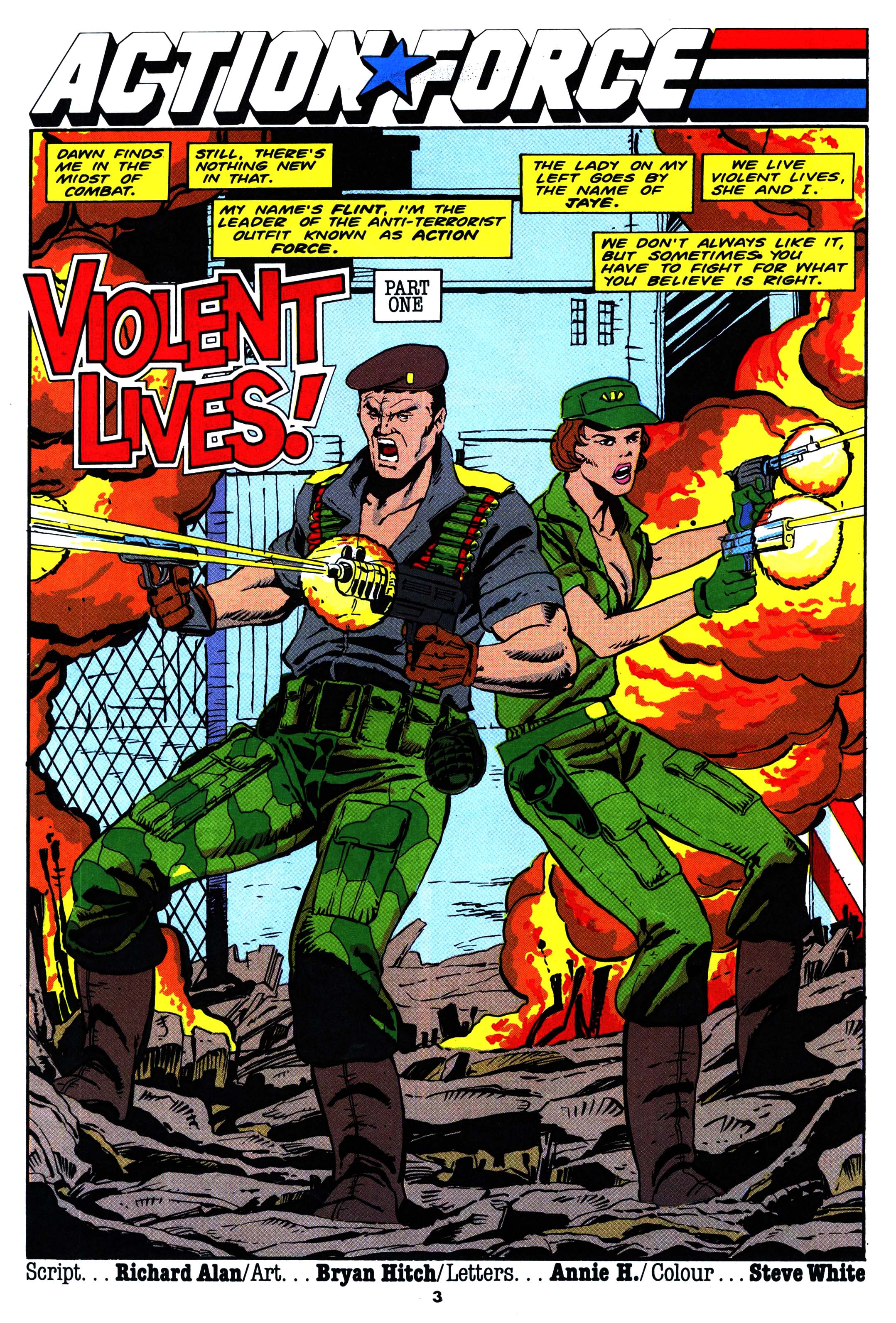 Read online Action Force comic -  Issue #35 - 3