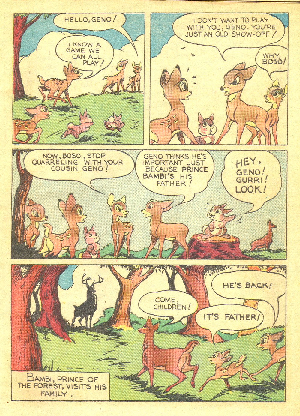 Read online Four Color Comics comic -  Issue #30 - 7