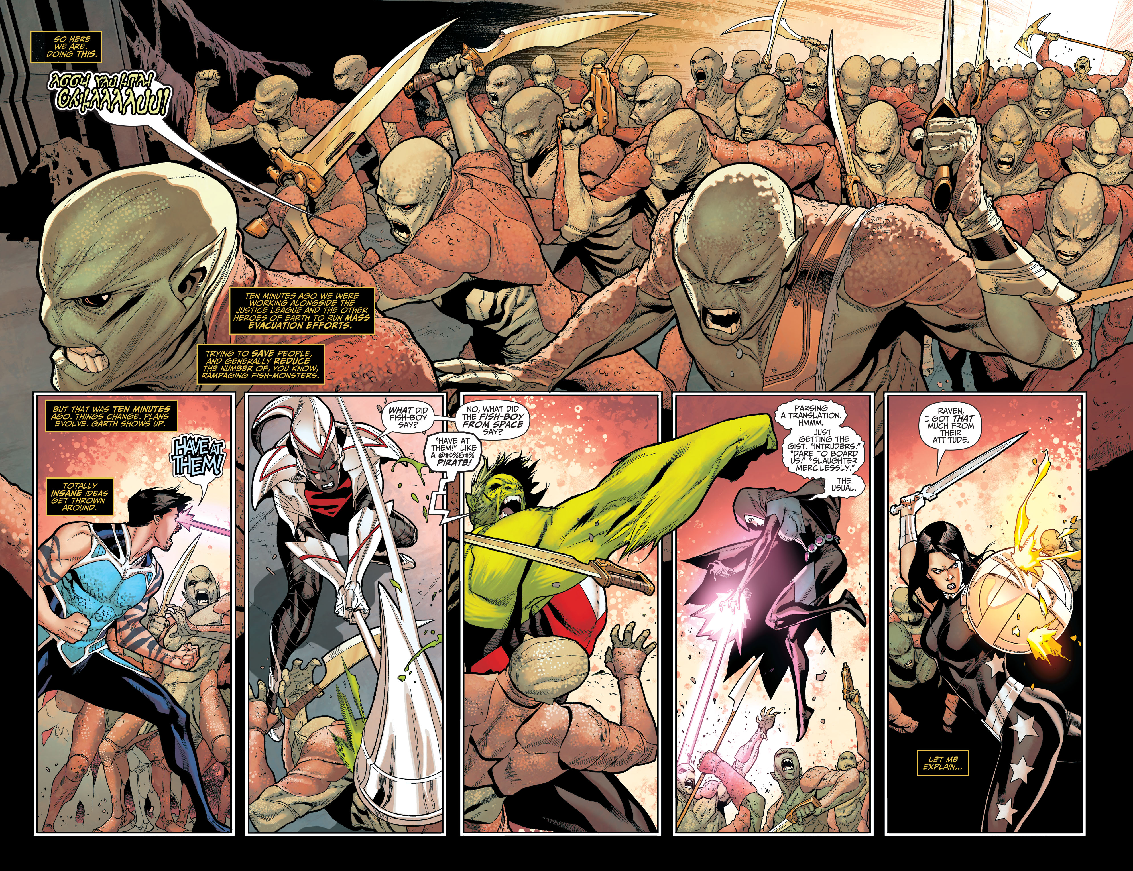 Read online Justice League/Aquaman: Drowned Earth comic -  Issue # TPB (Part 1) - 50