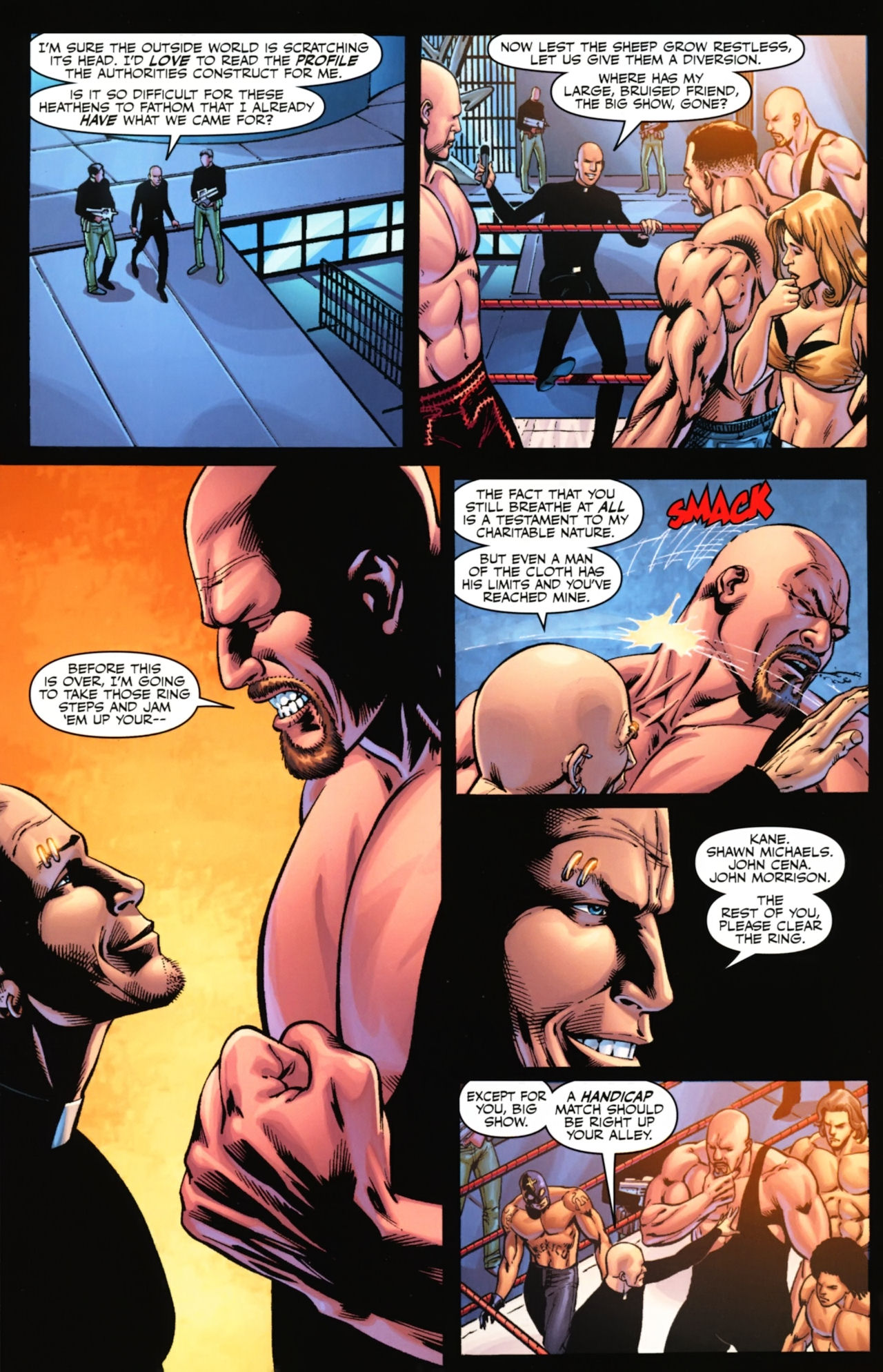 Read online WWE Heroes comic -  Issue #3 - 22