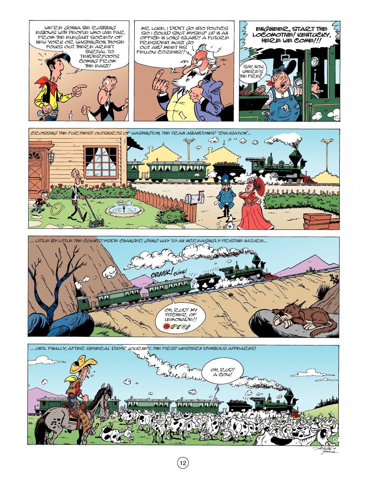 Read online A Lucky Luke Adventure comic -  Issue #39 - 12