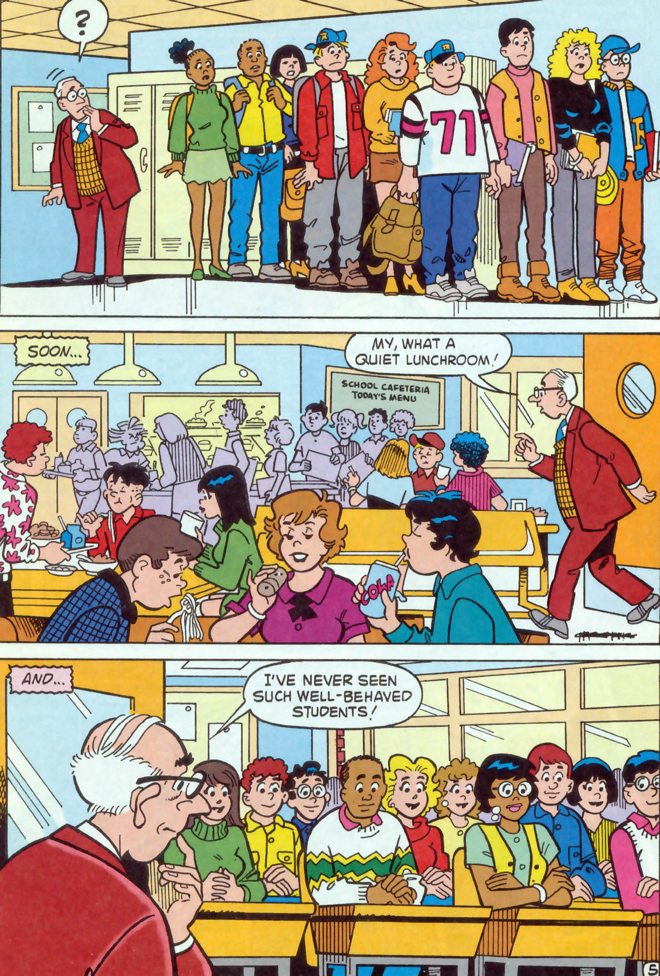 Read online Archie (1960) comic -  Issue #469 - 6