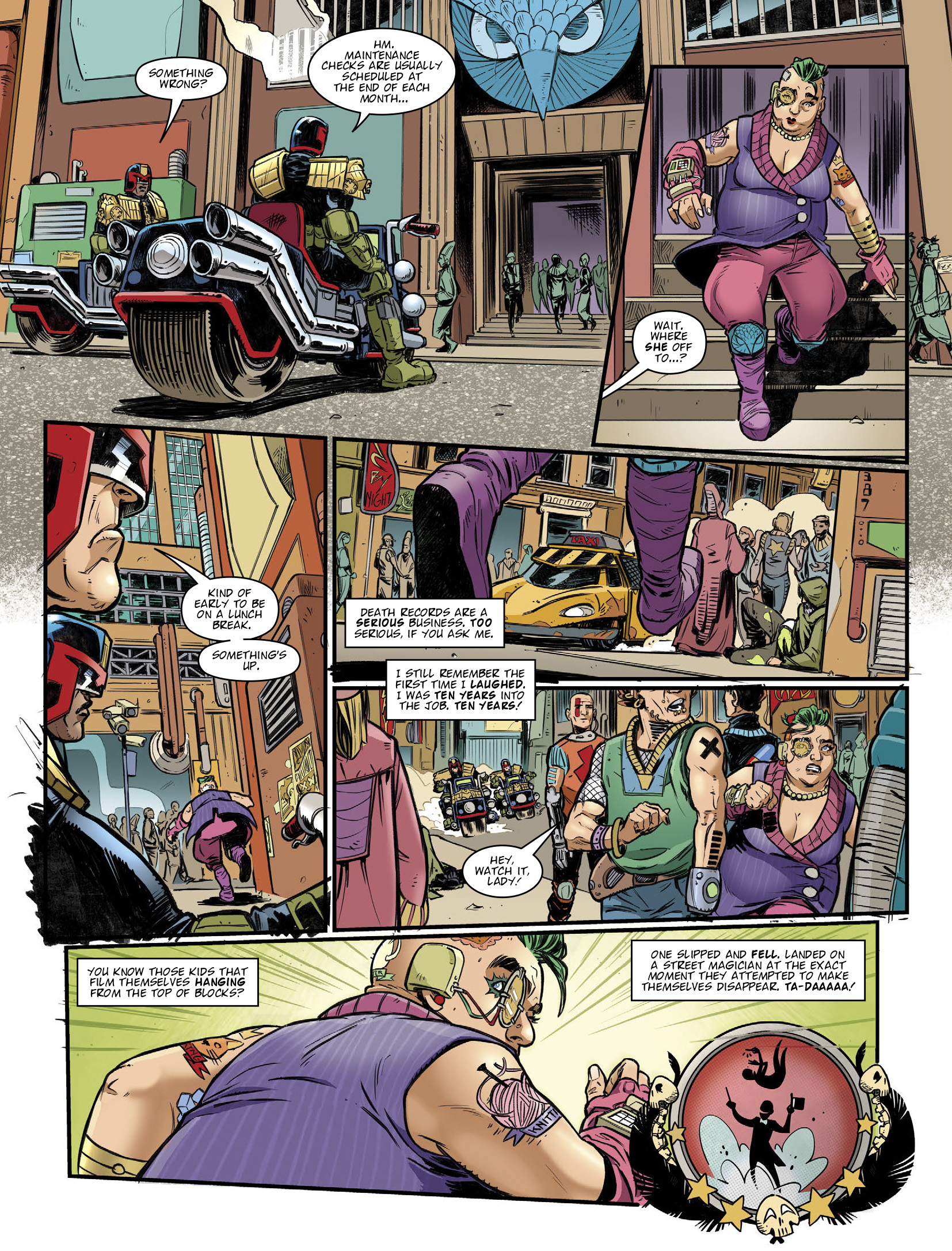 Read online 2000 AD comic -  Issue #2268 - 5