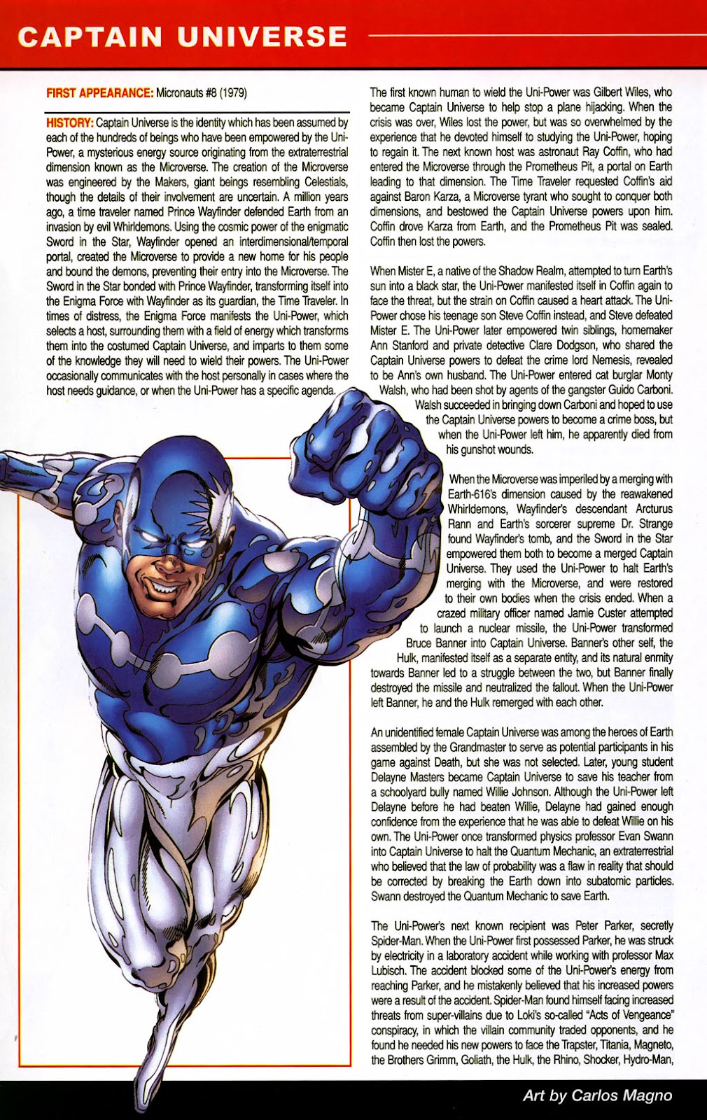 All-New Official Handbook of the Marvel Universe A to Z issue 2 - Page 40