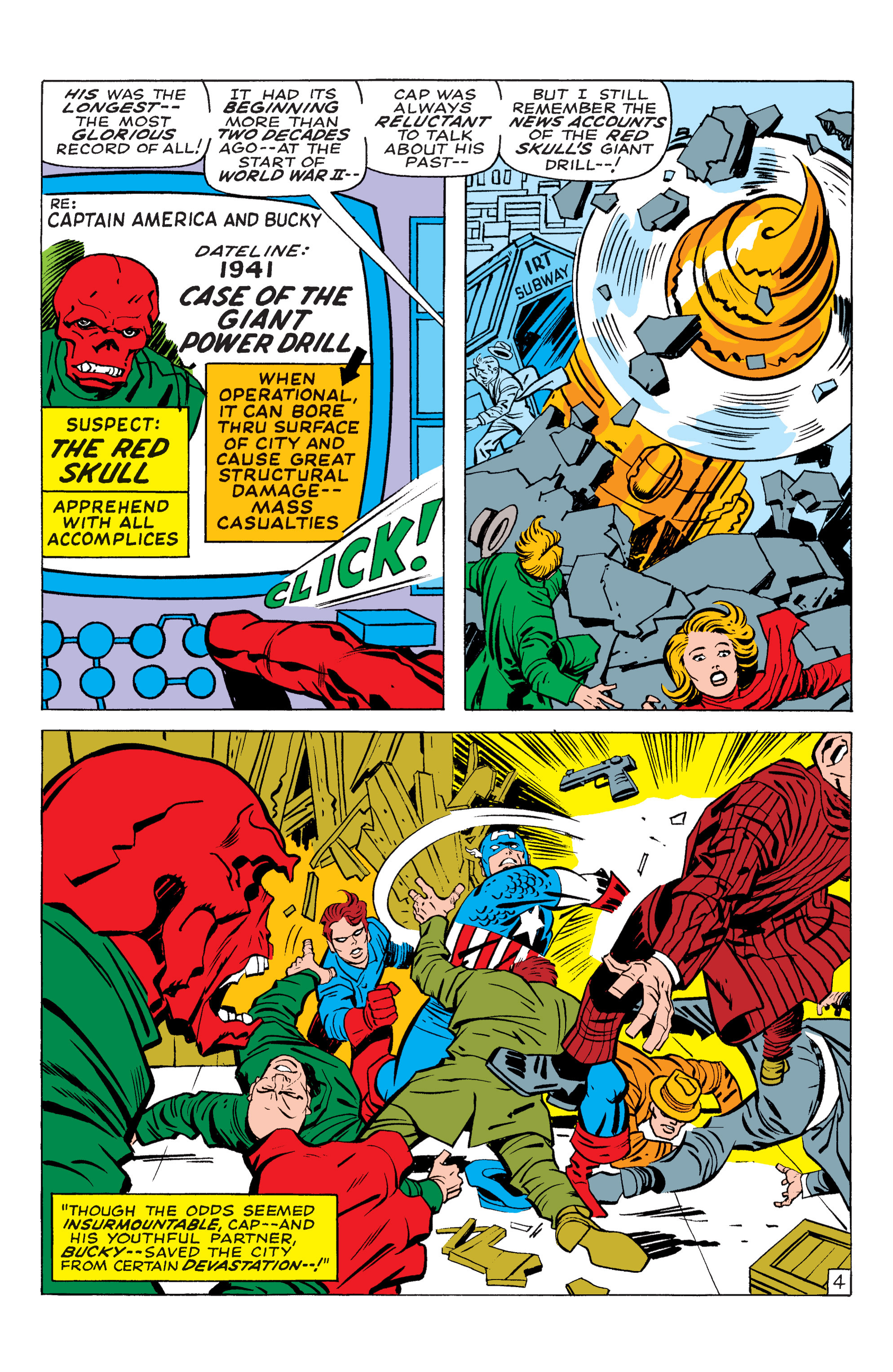 Read online Marvel Masterworks: Captain America comic -  Issue # TPB 3 (Part 3) - 38