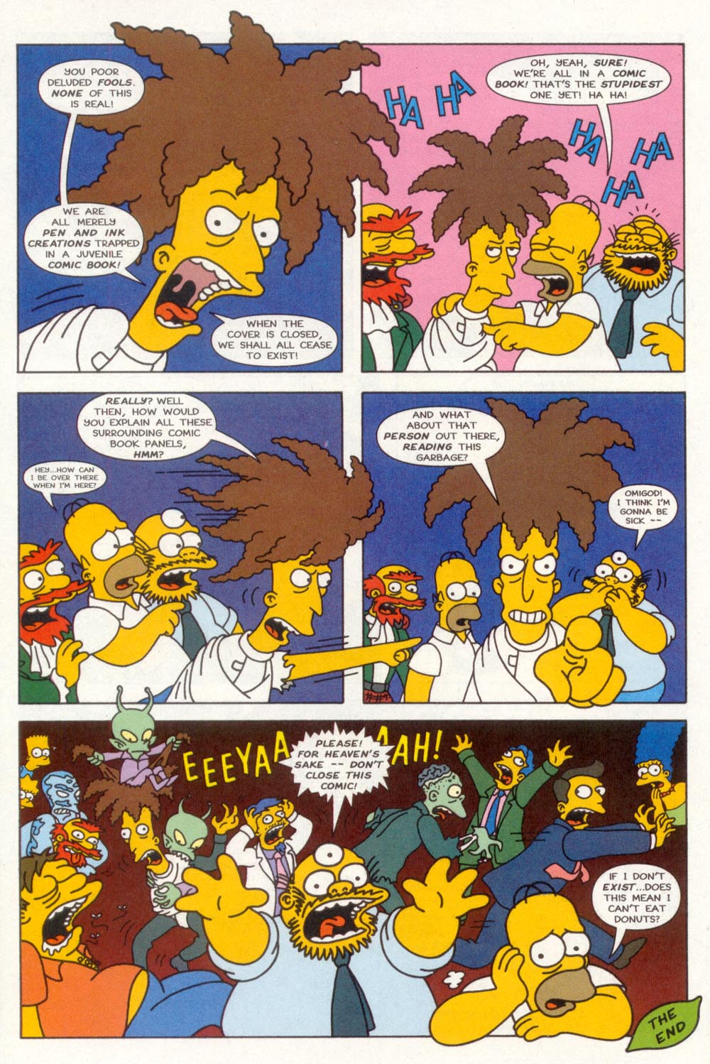 Read online Treehouse of Horror comic -  Issue #3 - 25