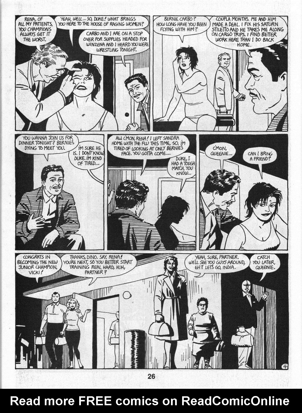 Read online Love and Rockets (1982) comic -  Issue #14 - 28