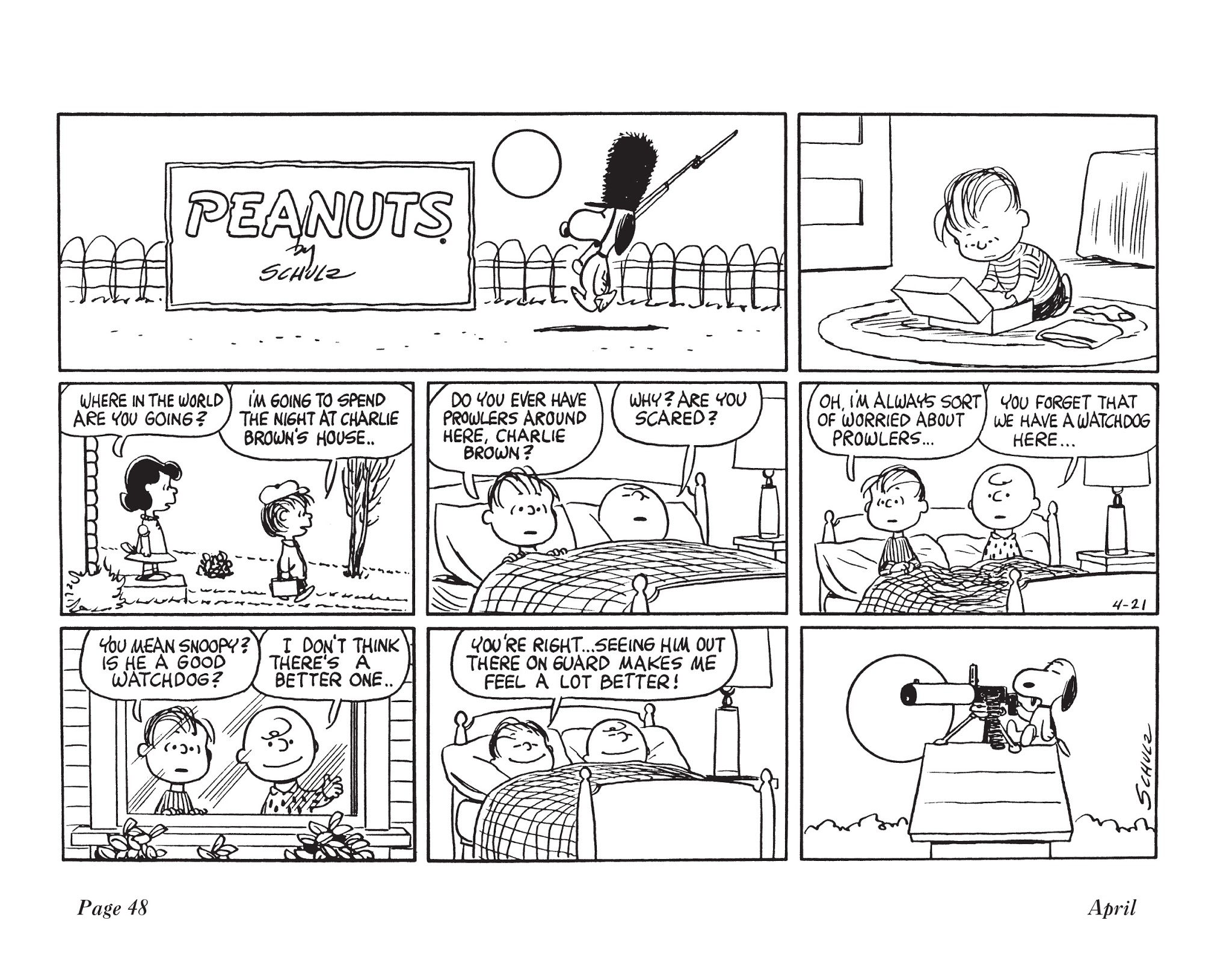 Read online The Complete Peanuts comic -  Issue # TPB 7 - 59