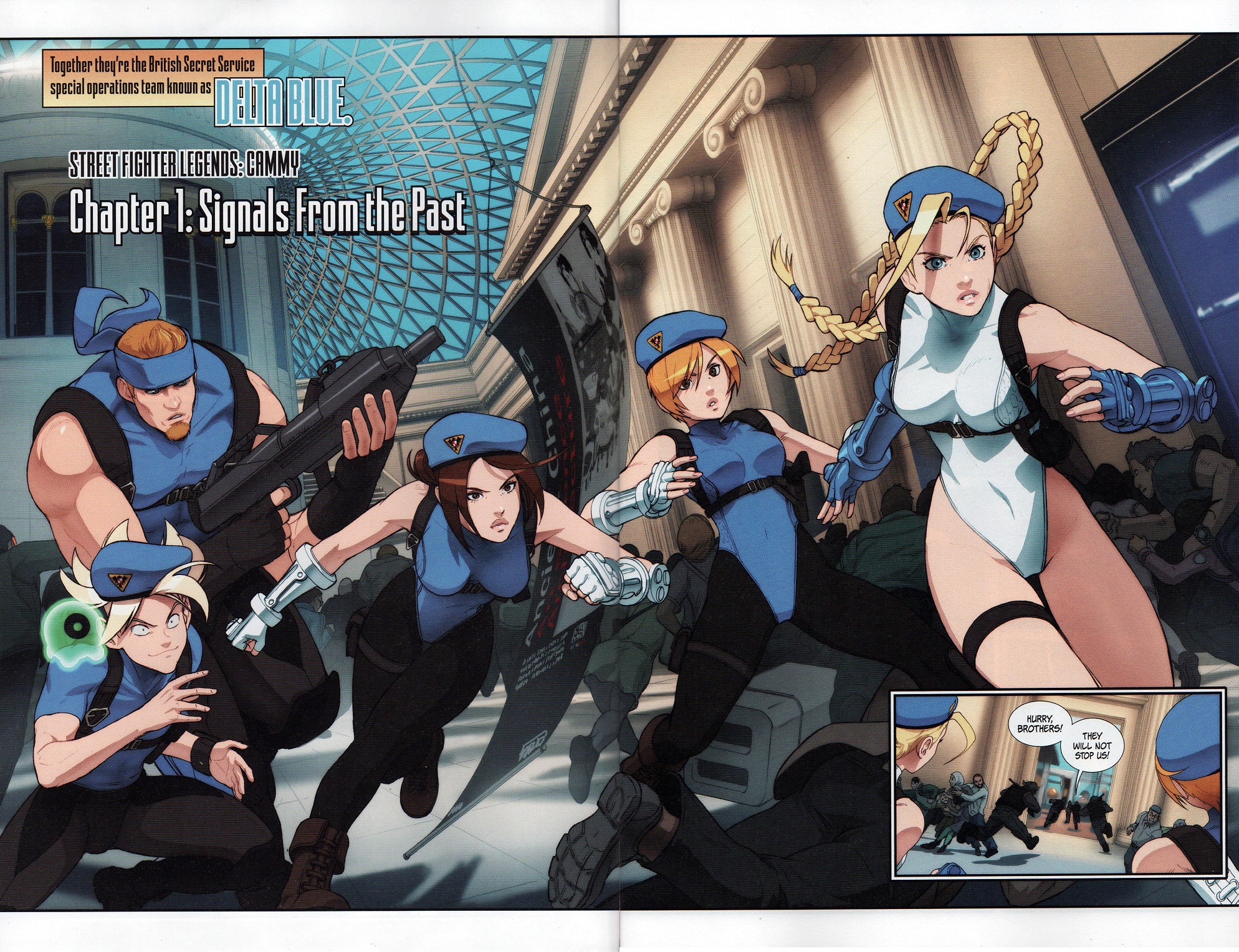 Read online Street Fighter Legends: Cammy comic -  Issue #1 - 4