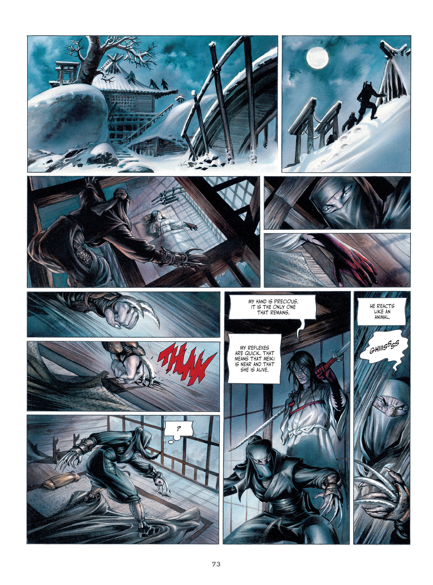 Read online Legends of the Pierced Veil: The Scarlet Blades comic -  Issue # TPB (Part 1) - 73