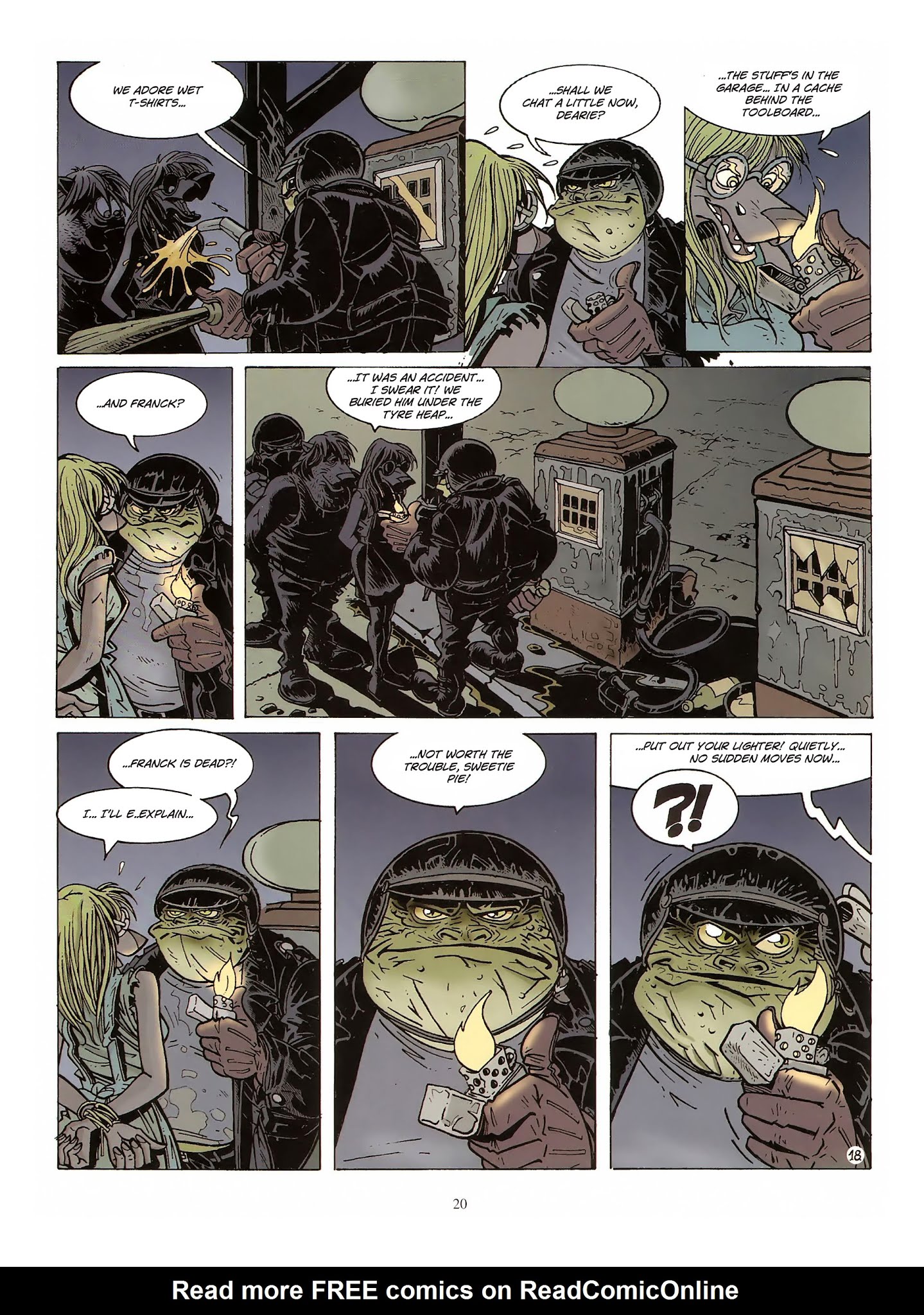 Read online Une enquête de l'inspecteur Canardo comic -  Issue #10 - 21