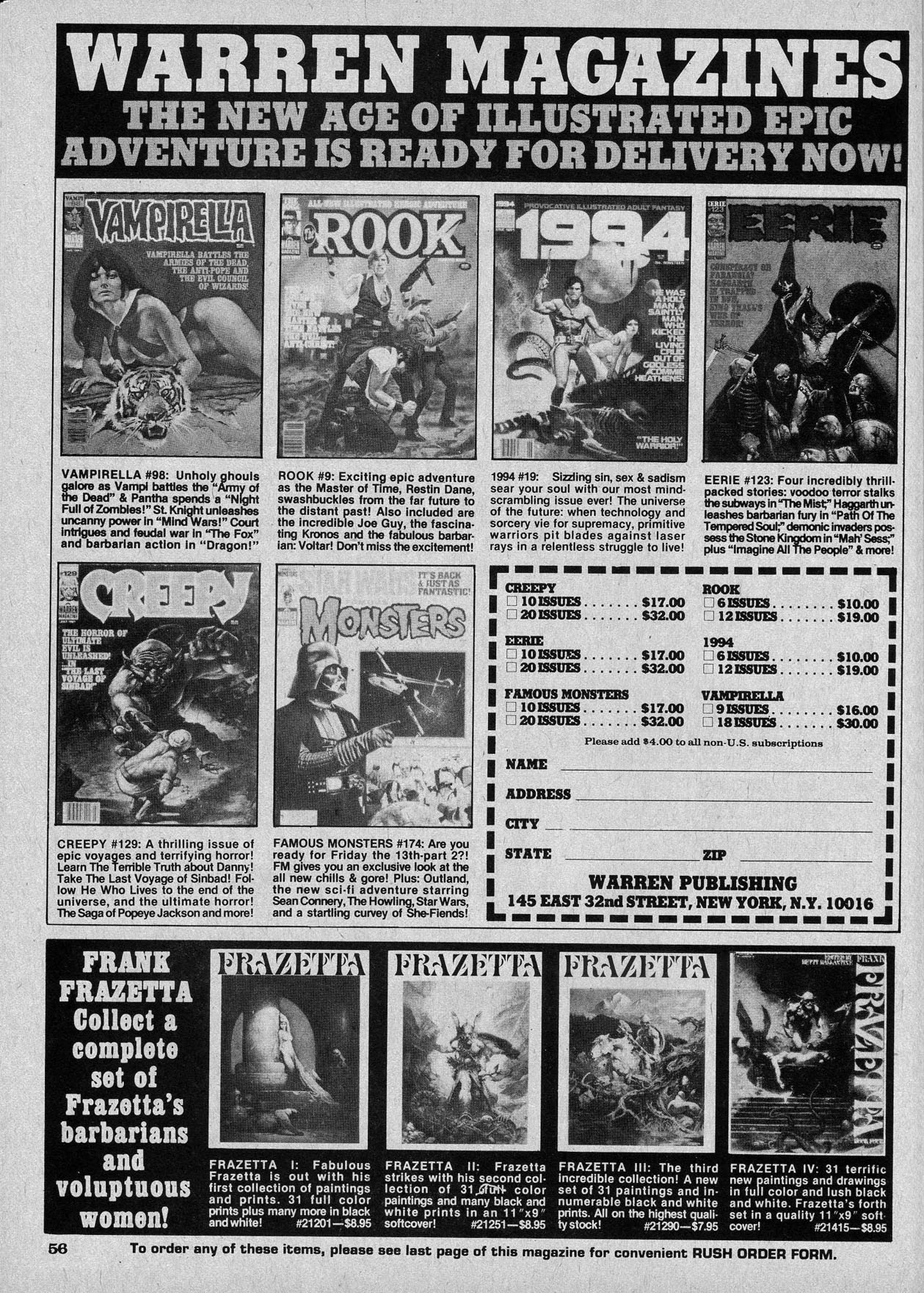 Read online Vampirella (1969) comic -  Issue #98 - 56