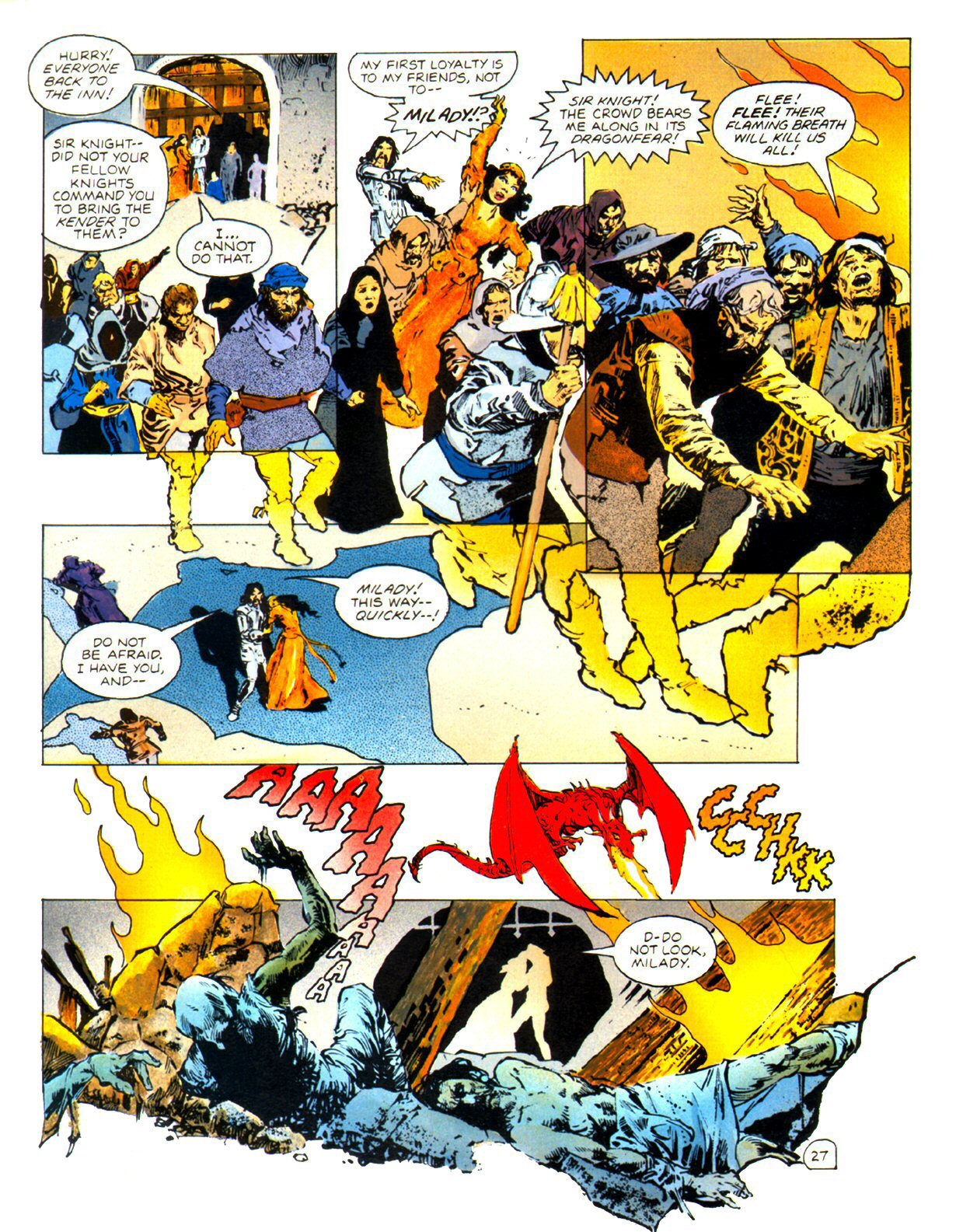 Read online Dragonlance Saga comic -  Issue #3 - 30