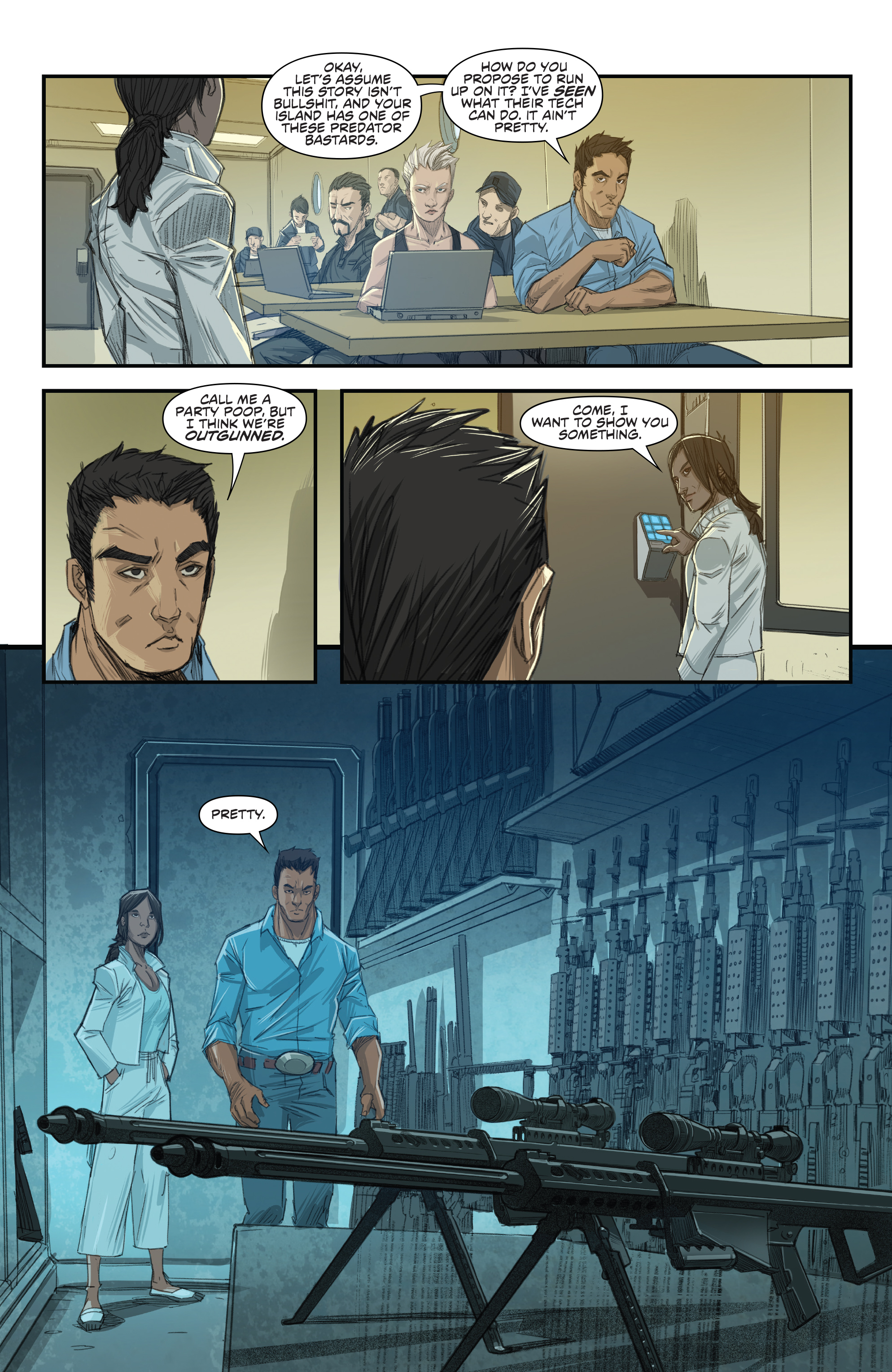 Read online Predator: Hunters comic -  Issue #2 - 15