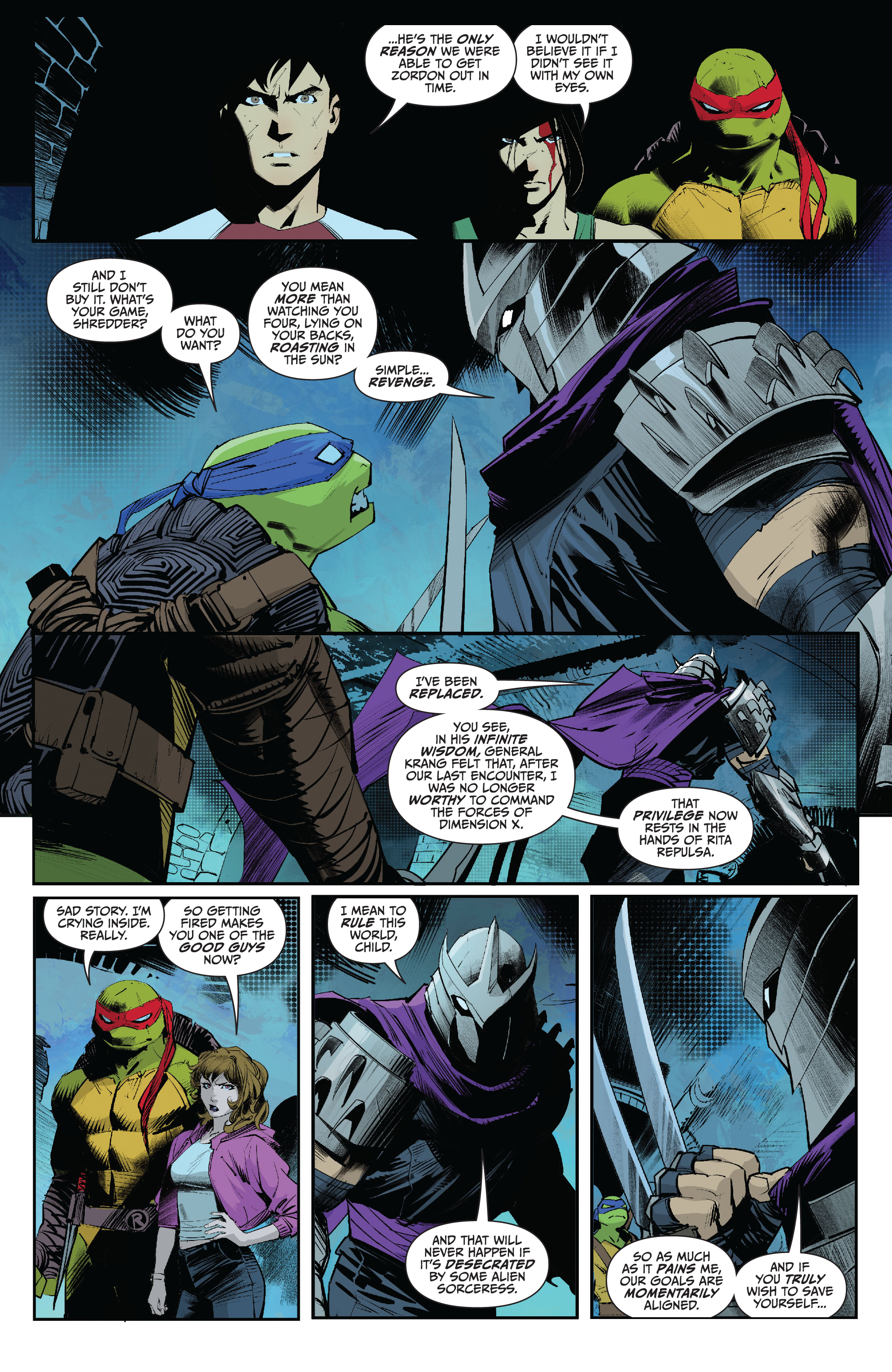 Read online Mighty Morphin Power Rangers/ Teenage Mutant Ninja Turtles II comic -  Issue #3 - 11
