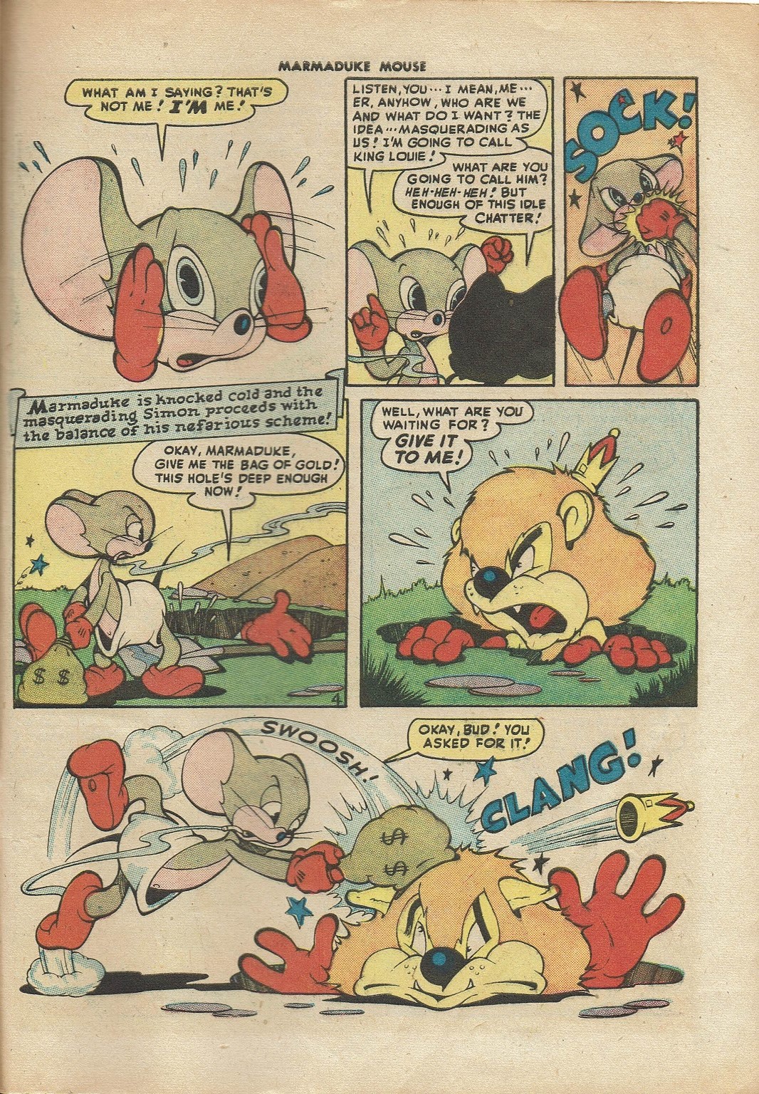 Read online Marmaduke Mouse comic -  Issue #7 - 47