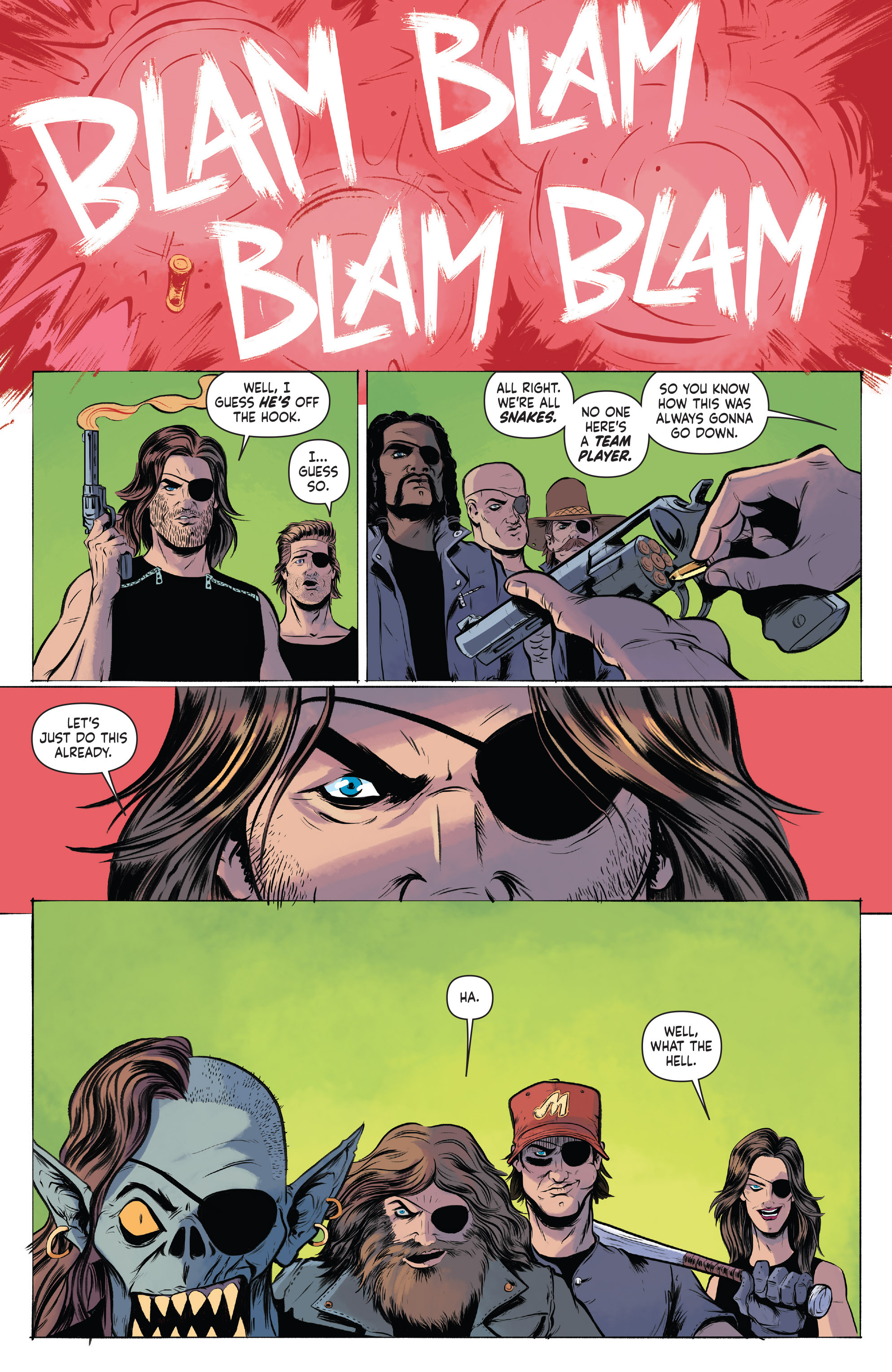 Read online Big Trouble in Little China/Escape From New York comic -  Issue #4 - 12