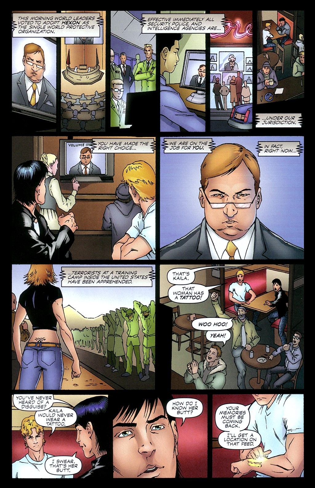 Read online Black Tide (2002) comic -  Issue #6 - 19