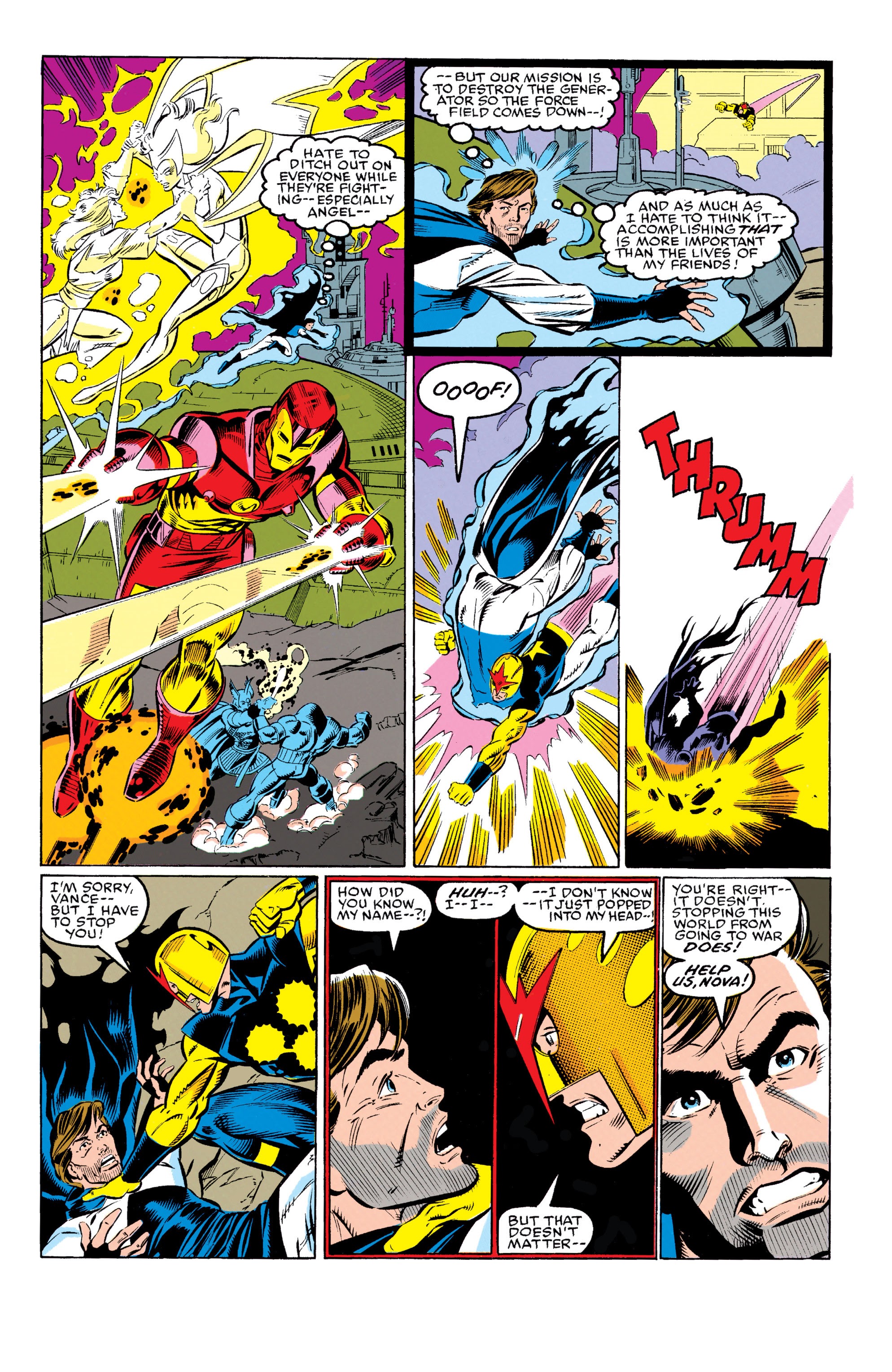Read online The New Warriors comic -  Issue #12 - 20