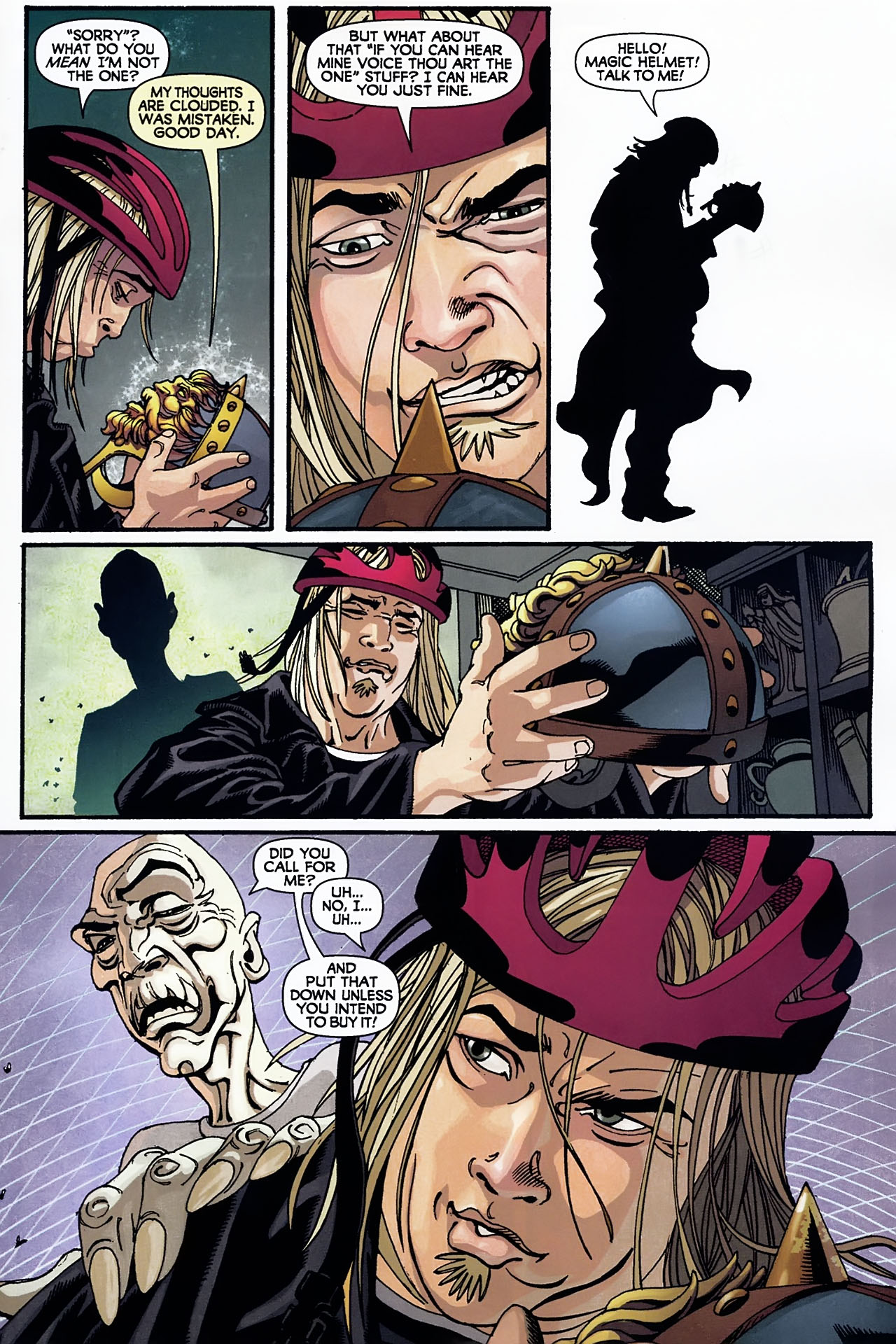 Read online The Helm comic -  Issue #1 - 9