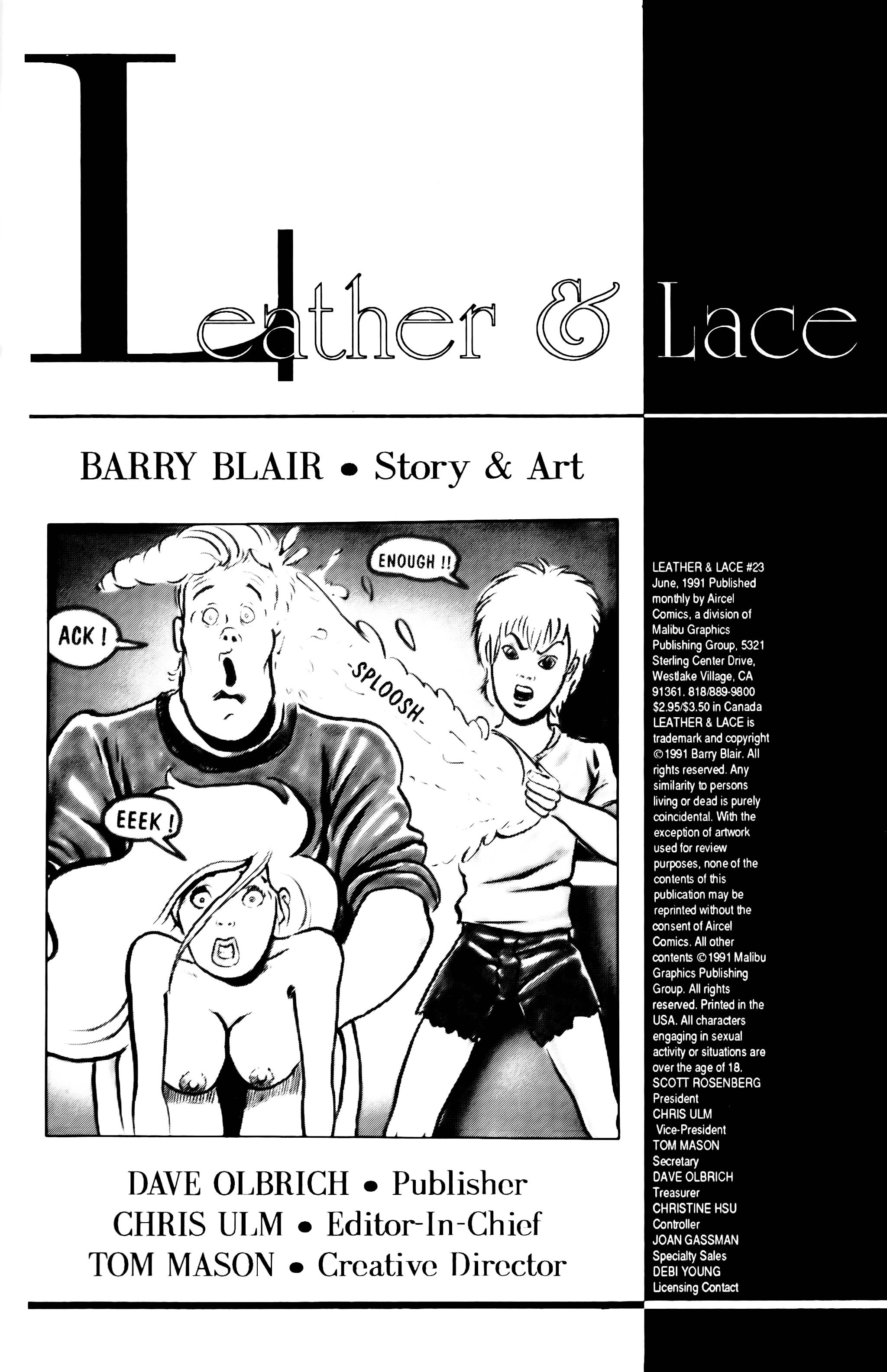 Read online Leather & Lace (1989) comic -  Issue #23 - 2