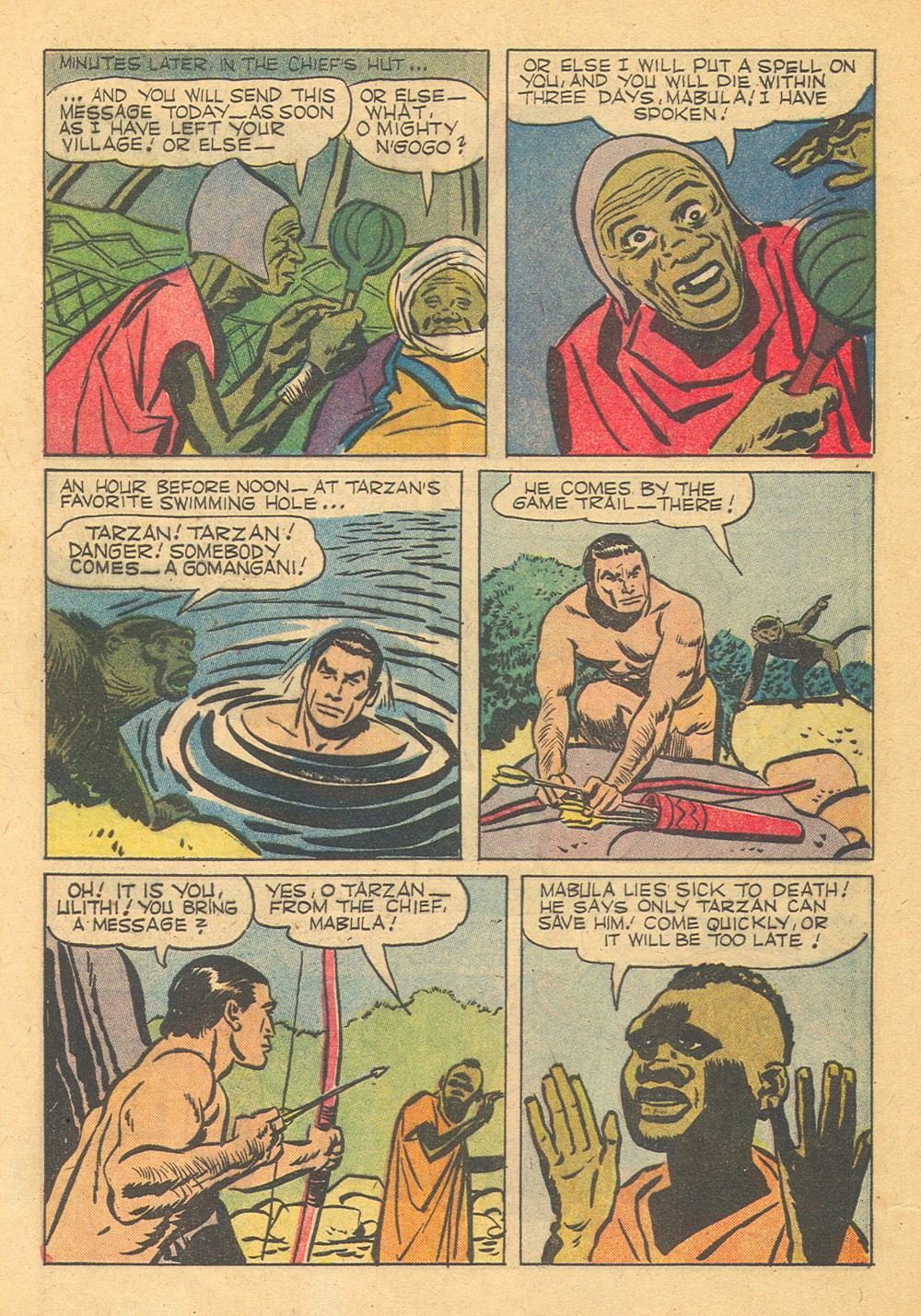 Read online Tarzan (1948) comic -  Issue #113 - 8