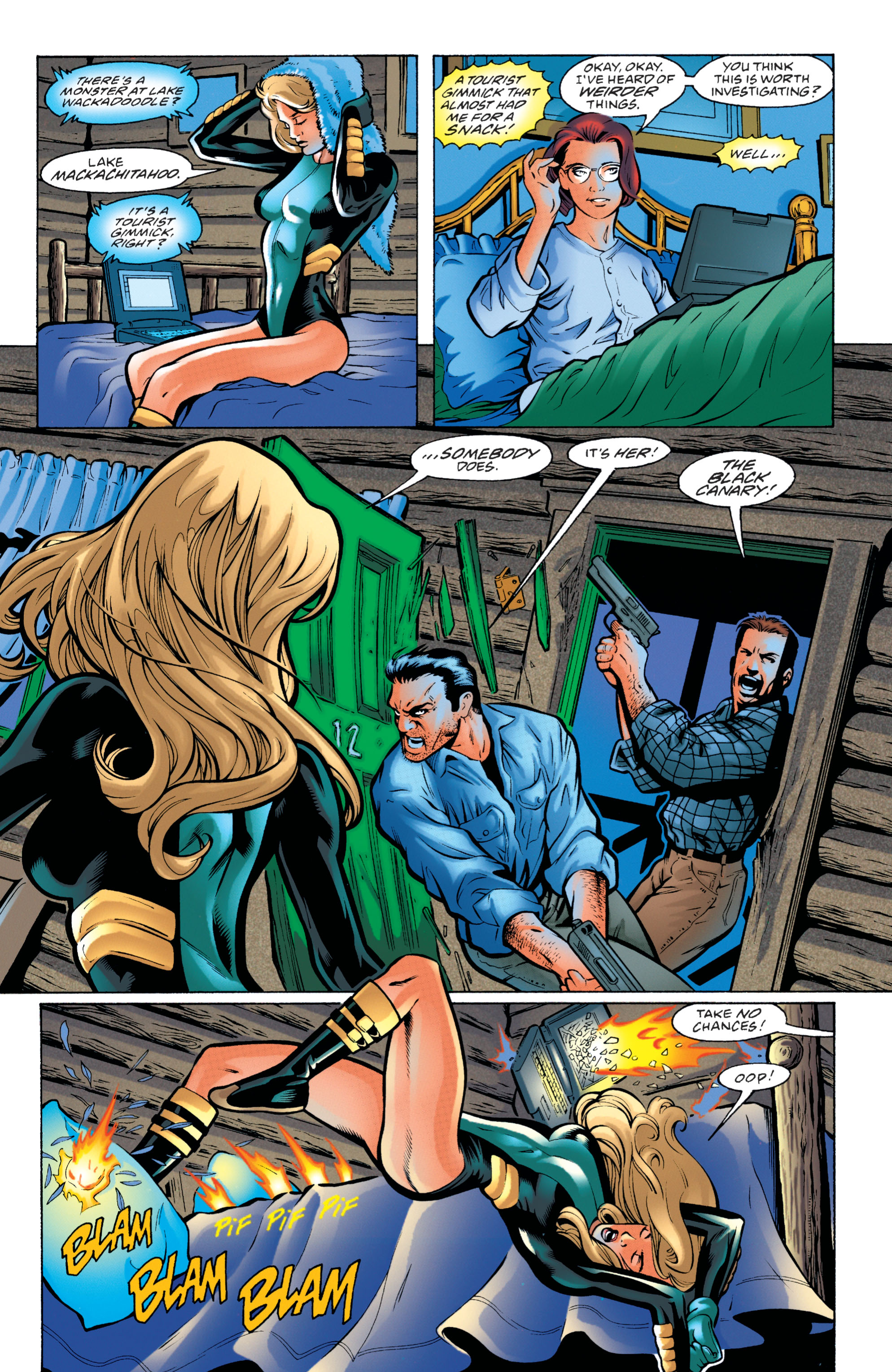 Read online Birds of Prey (1999) comic -  Issue #5 - 9