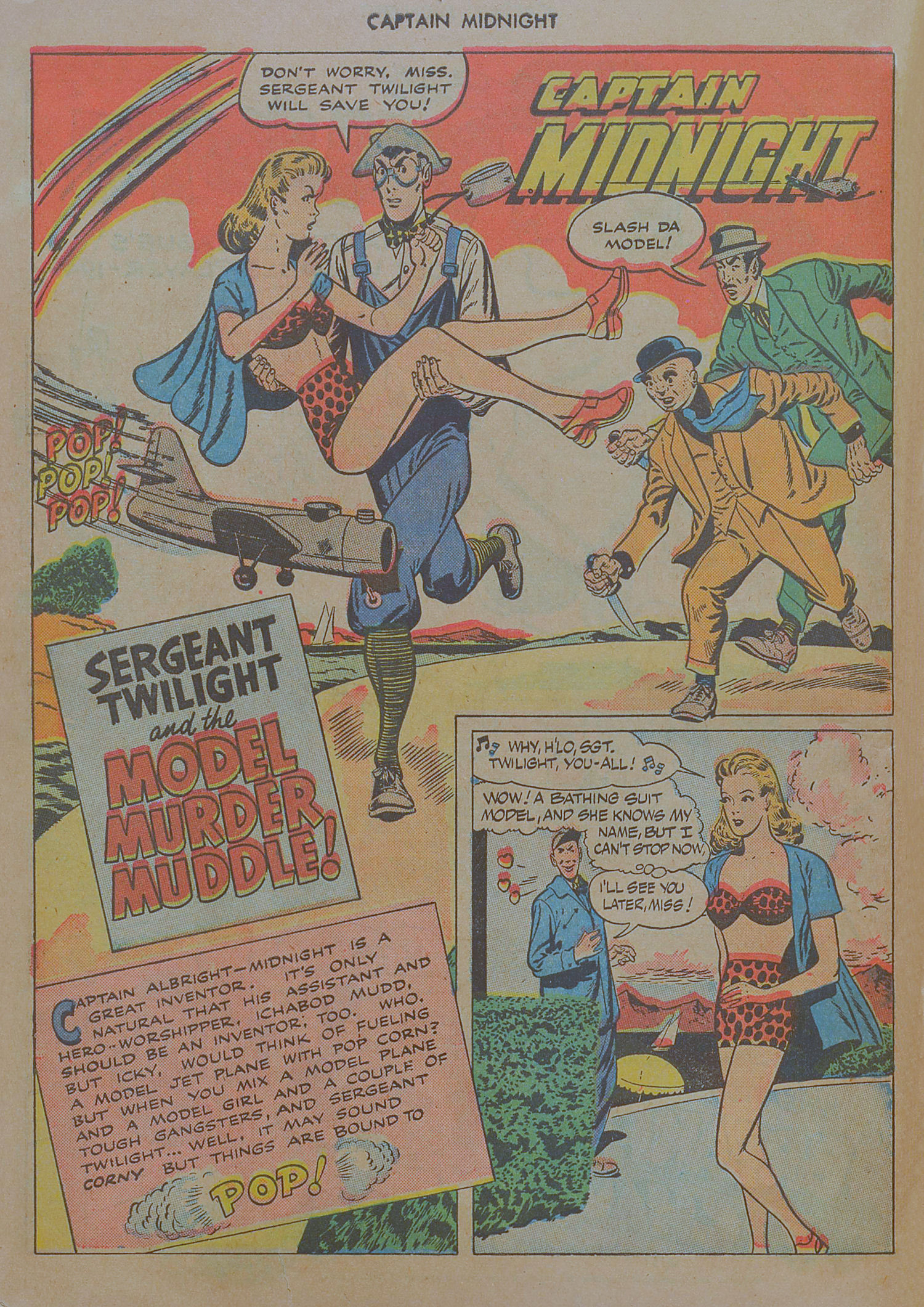 Read online Captain Midnight (1942) comic -  Issue #67 - 10