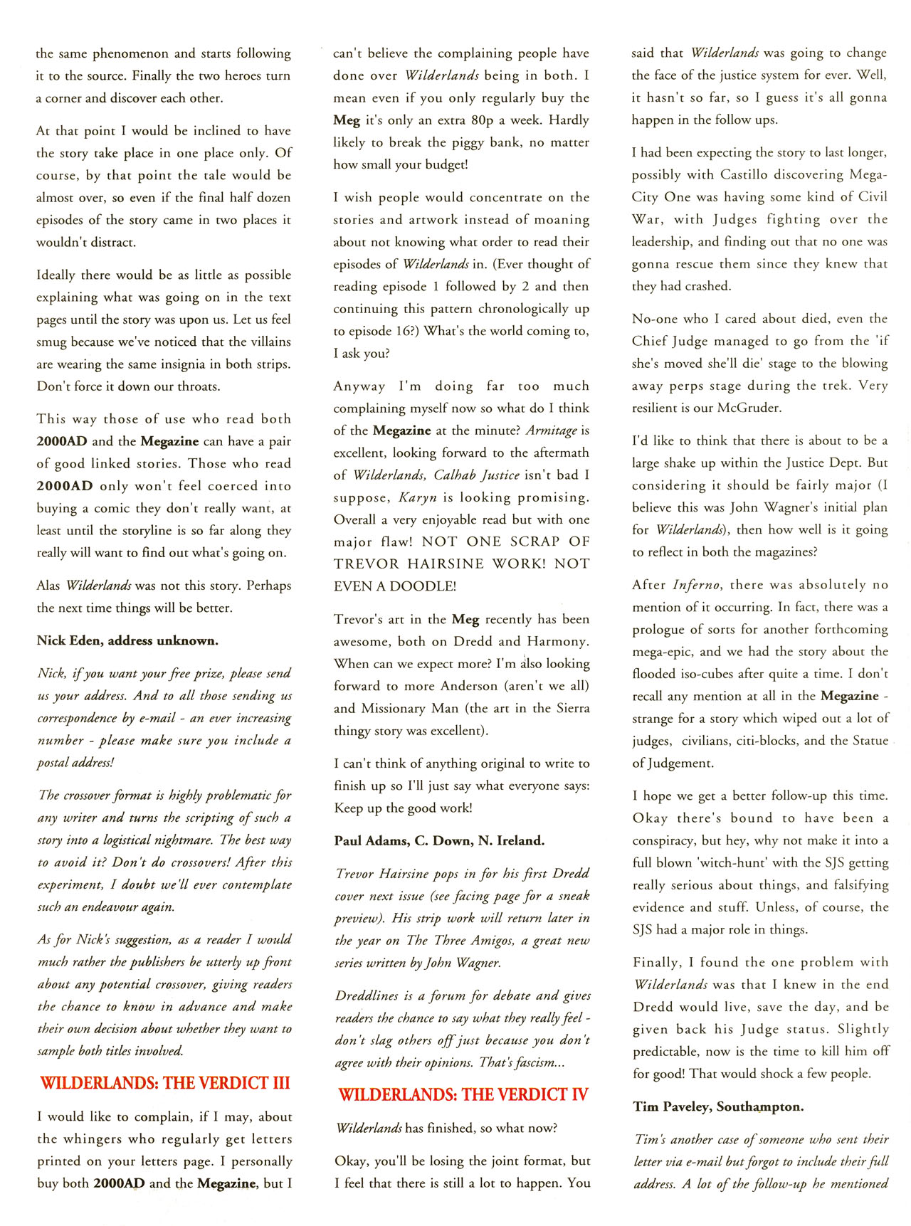 Read online Judge Dredd: The Megazine (vol. 2) comic -  Issue #71 - 38