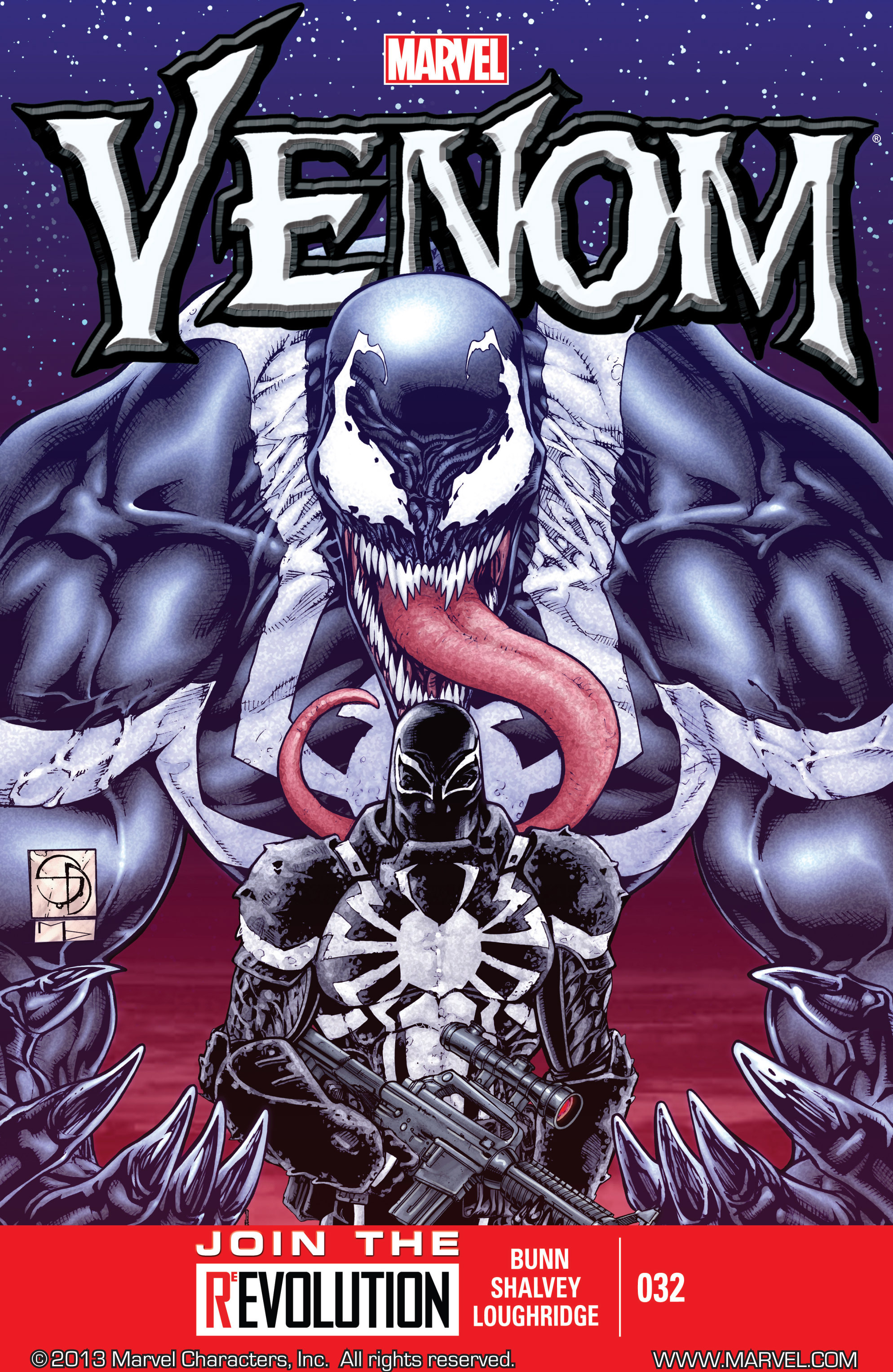 Read online Venom (2011) comic -  Issue #32 - 1