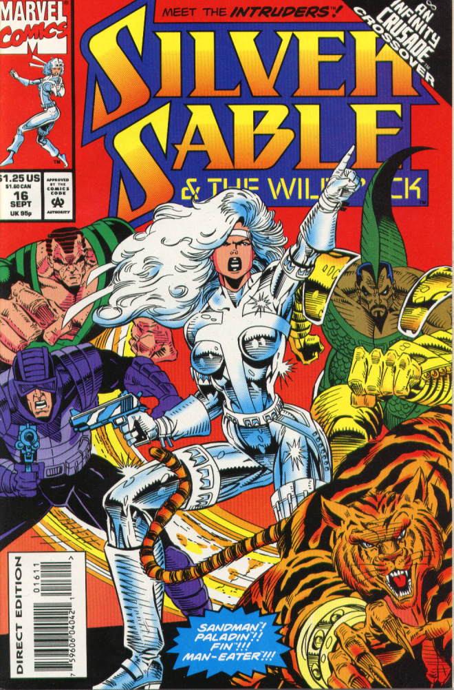 Comic Silver Sable And The Wild Pack Issue 16 - 