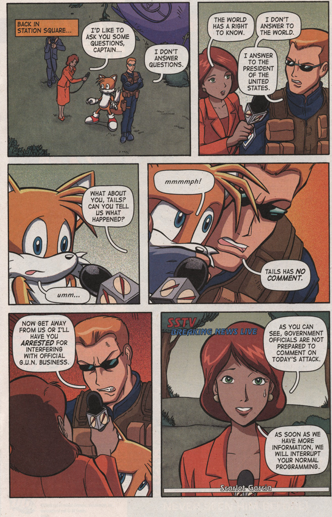 Read online Sonic X comic -  Issue #13 - 5