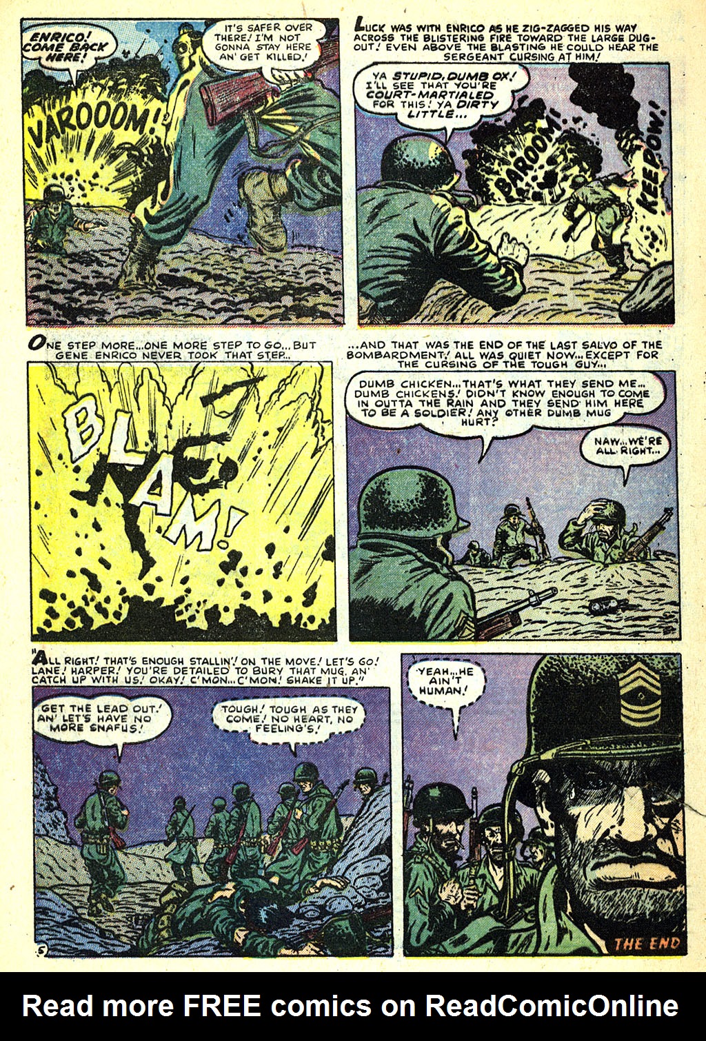 Read online War Comics comic -  Issue #10 - 32