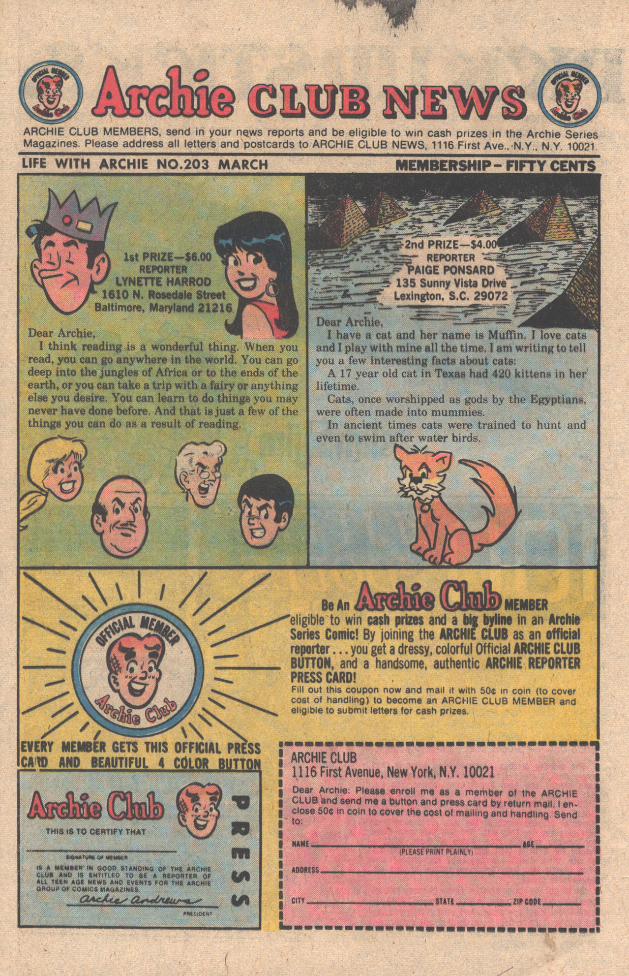 Read online Life With Archie (1958) comic -  Issue #203 - 20