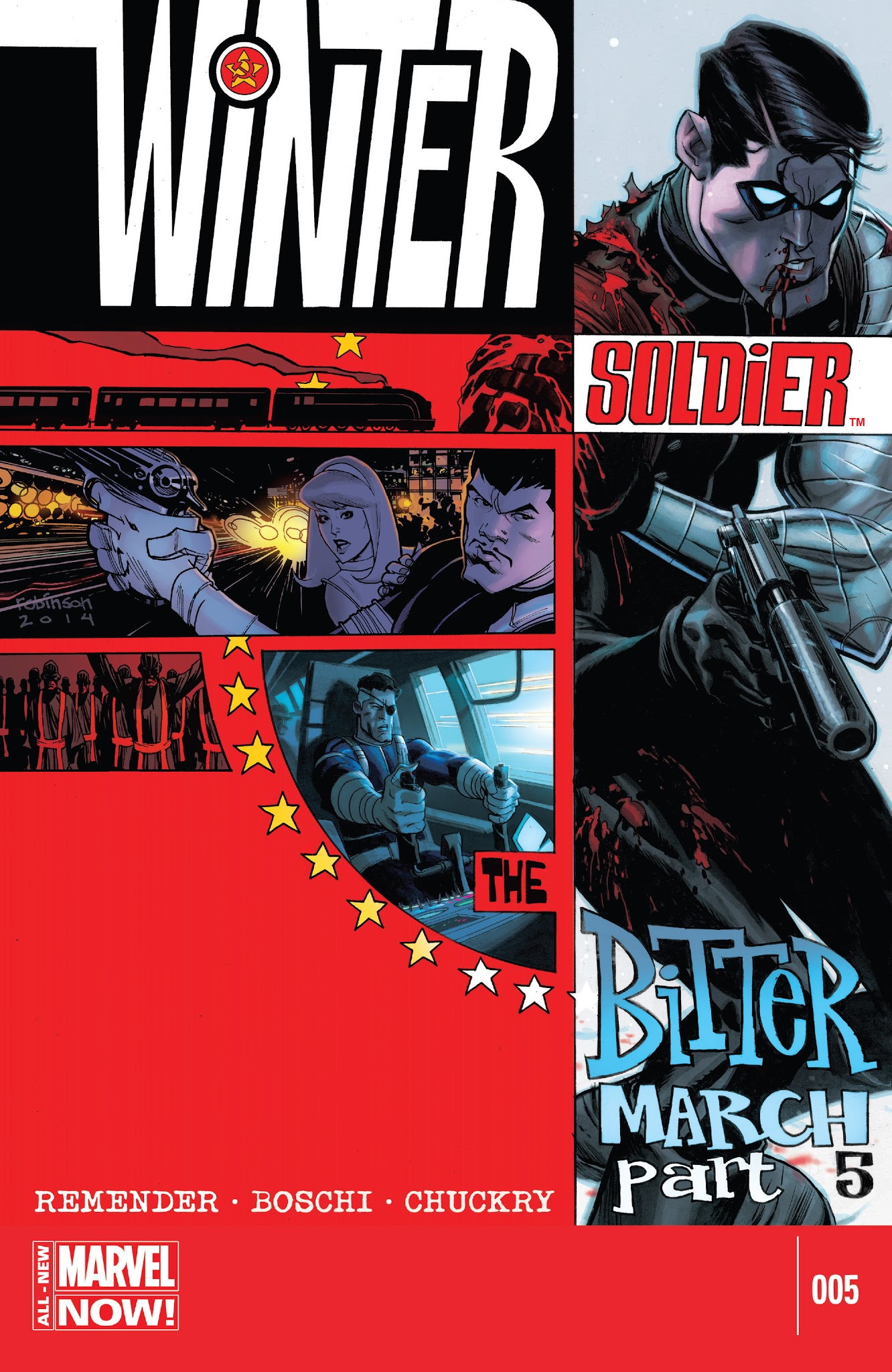 Read online Winter Soldier: The Bitter March comic -  Issue #5 - 1
