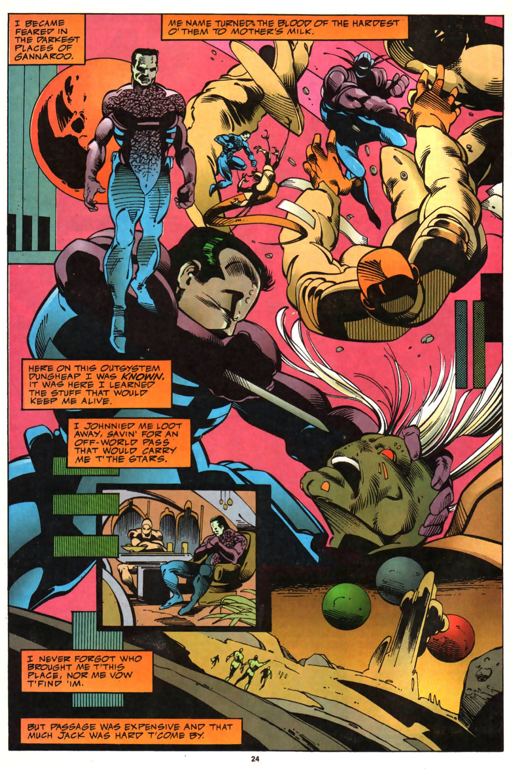 Read online Alien Legion (1987) comic -  Issue #17 - 26
