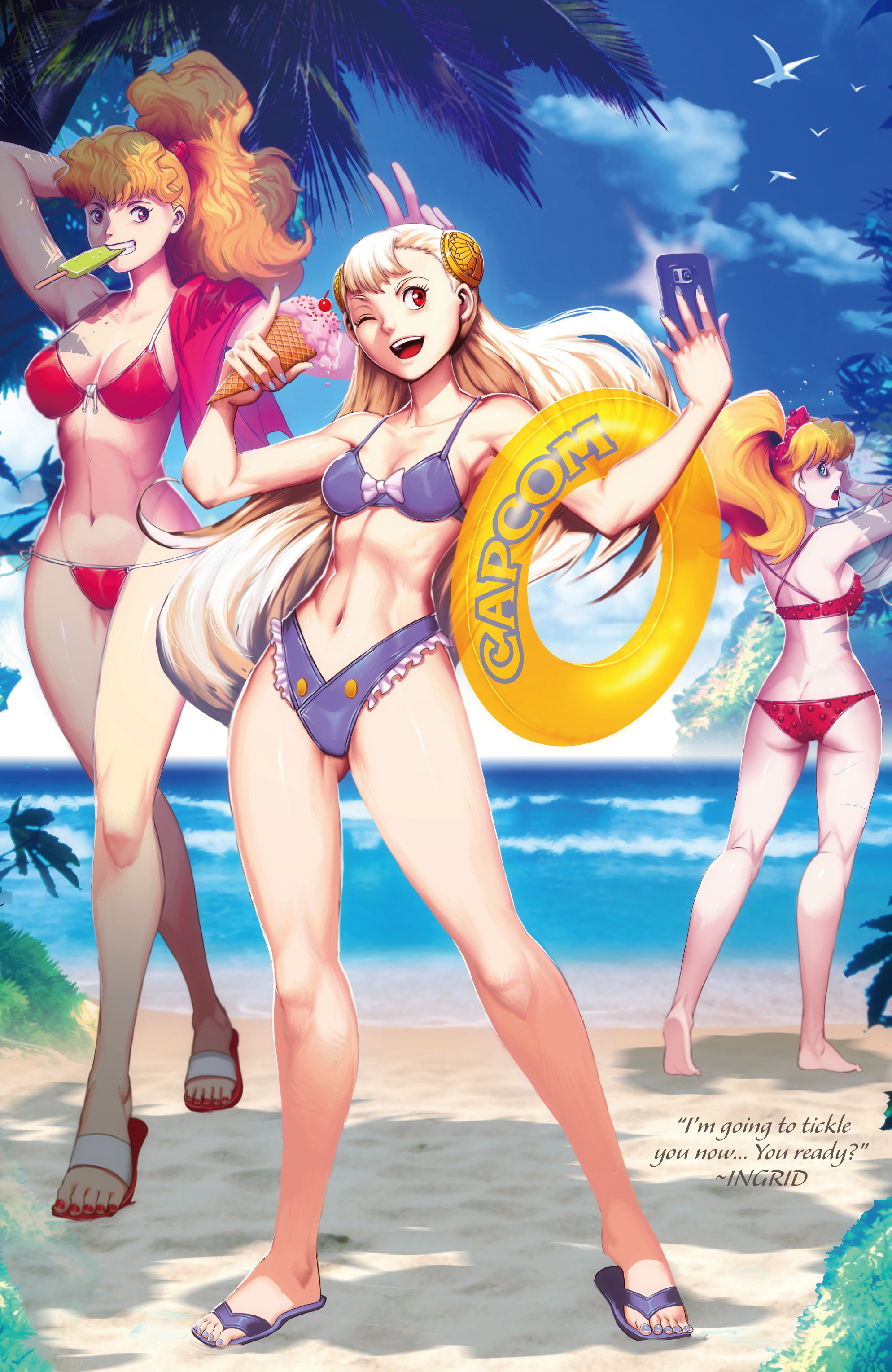 Read online Street Fighter Swimsuit Special comic -  Issue # Full - 11