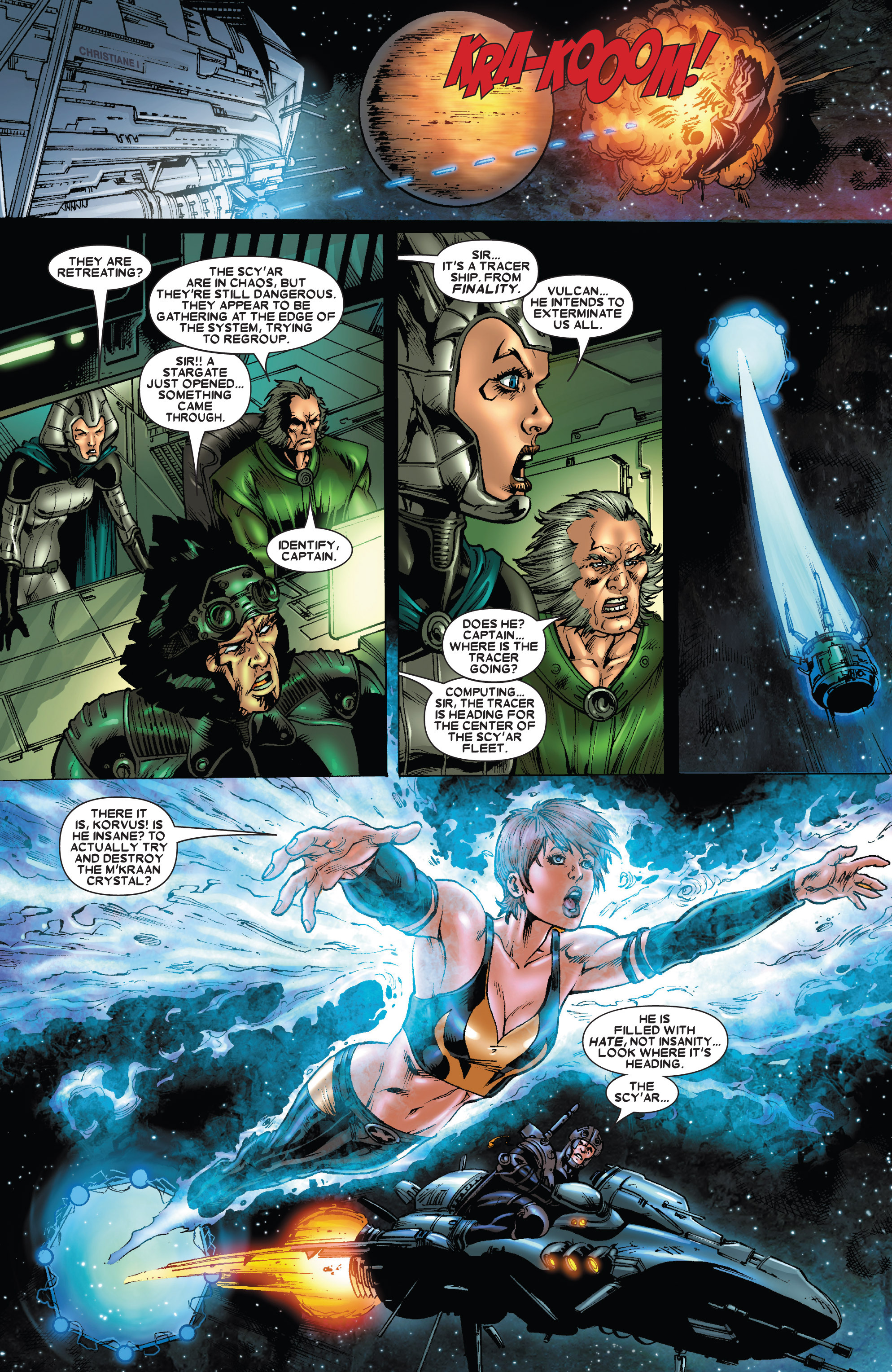 Read online X-Men: Emperor Vulcan comic -  Issue #5 - 10