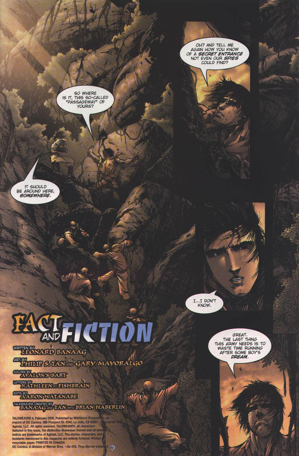 Read online Taleweaver comic -  Issue #4 - 2