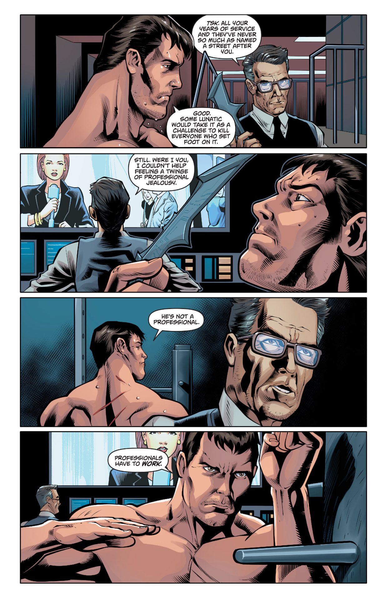 Read online Batman v Superman: Dawn of Justice - Upstairs/Downstairs comic -  Issue # Full - 5