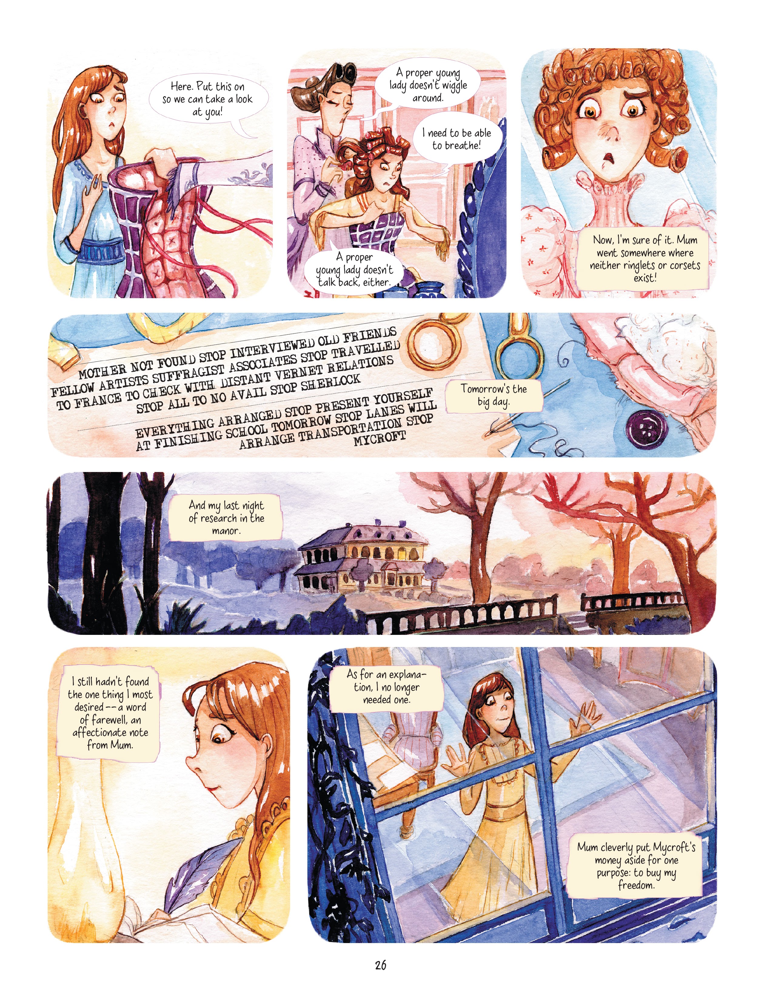 Read online An Enola Holmes Mystery comic -  Issue #1 - 28