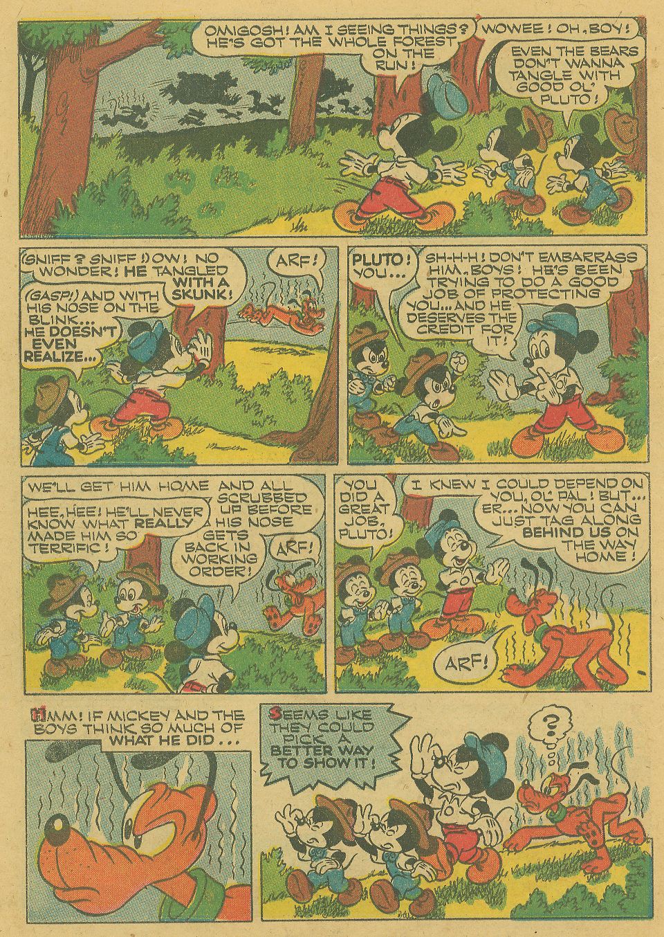 Read online Walt Disney's Comics and Stories comic -  Issue #171 - 22