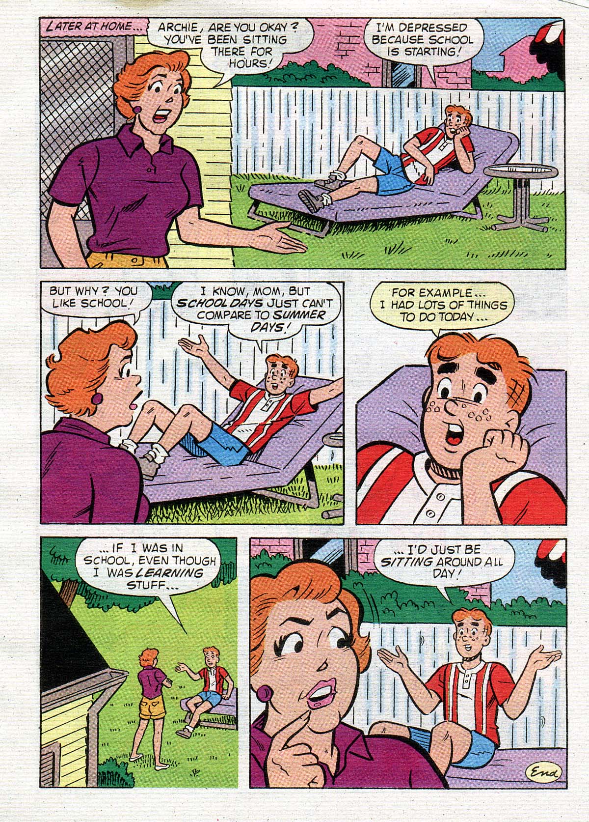 Read online Archie Digest Magazine comic -  Issue #136 - 6