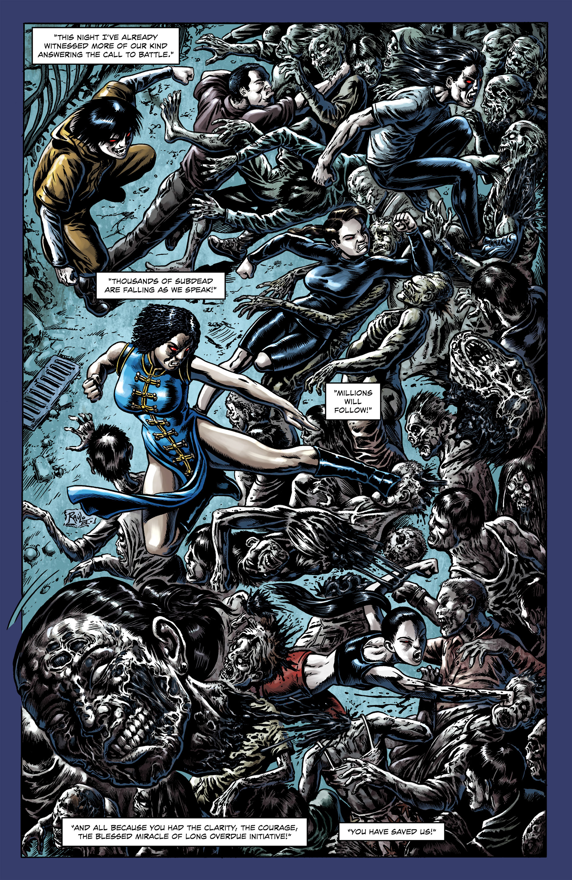Read online The Extinction Parade comic -  Issue #5 - 32