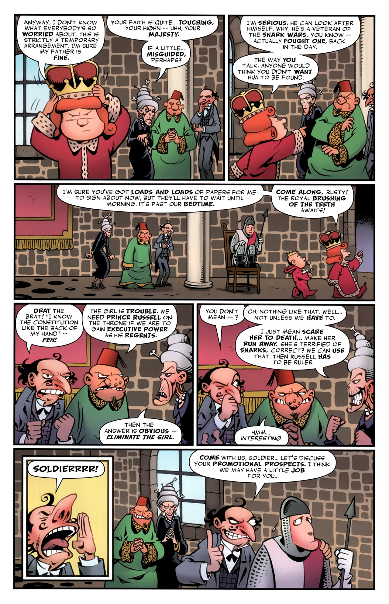 Read online Snarked comic -  Issue #1 - 14