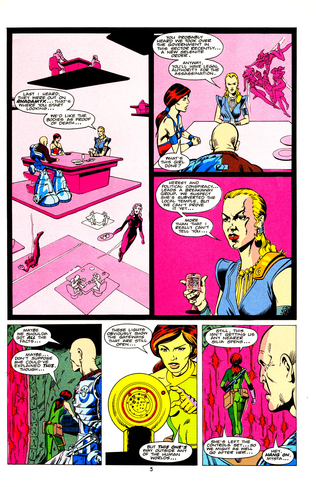 Read online Laser Eraser and Pressbutton comic -  Issue #5 - 7